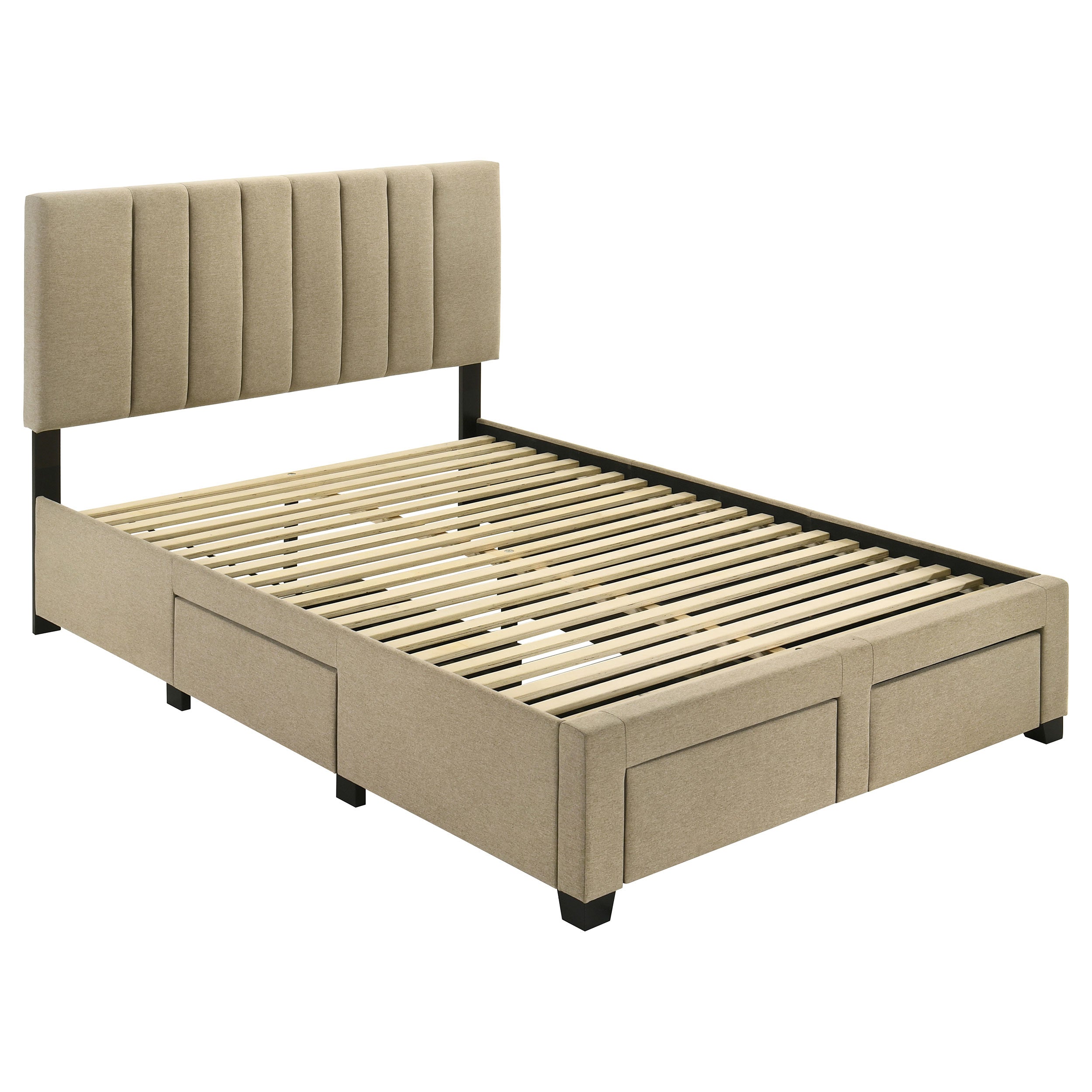 Wheatland Panel Platform Storage Bed - Ideal Furniture (Fresno,CA)