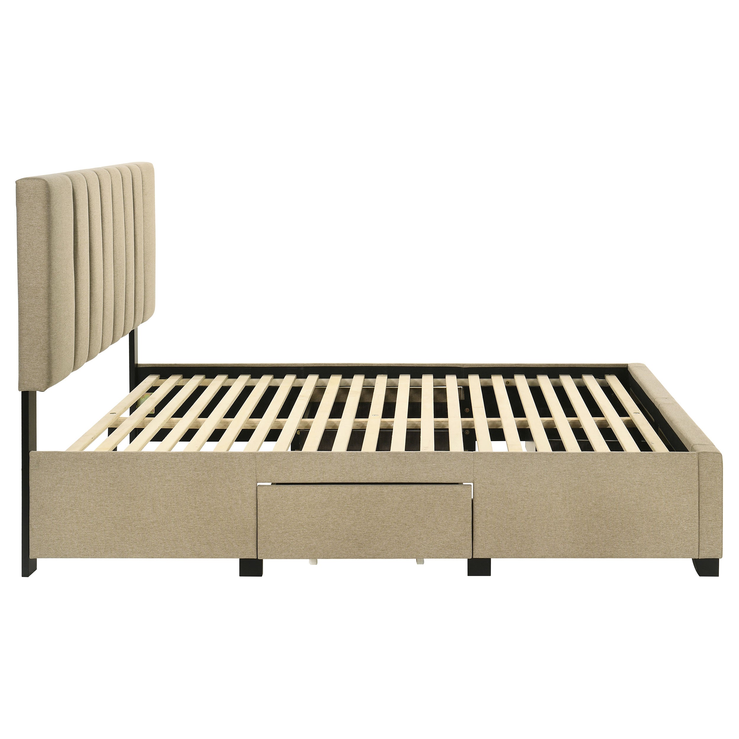Wheatland Panel Platform Storage Bed - Ideal Furniture (Fresno,CA)