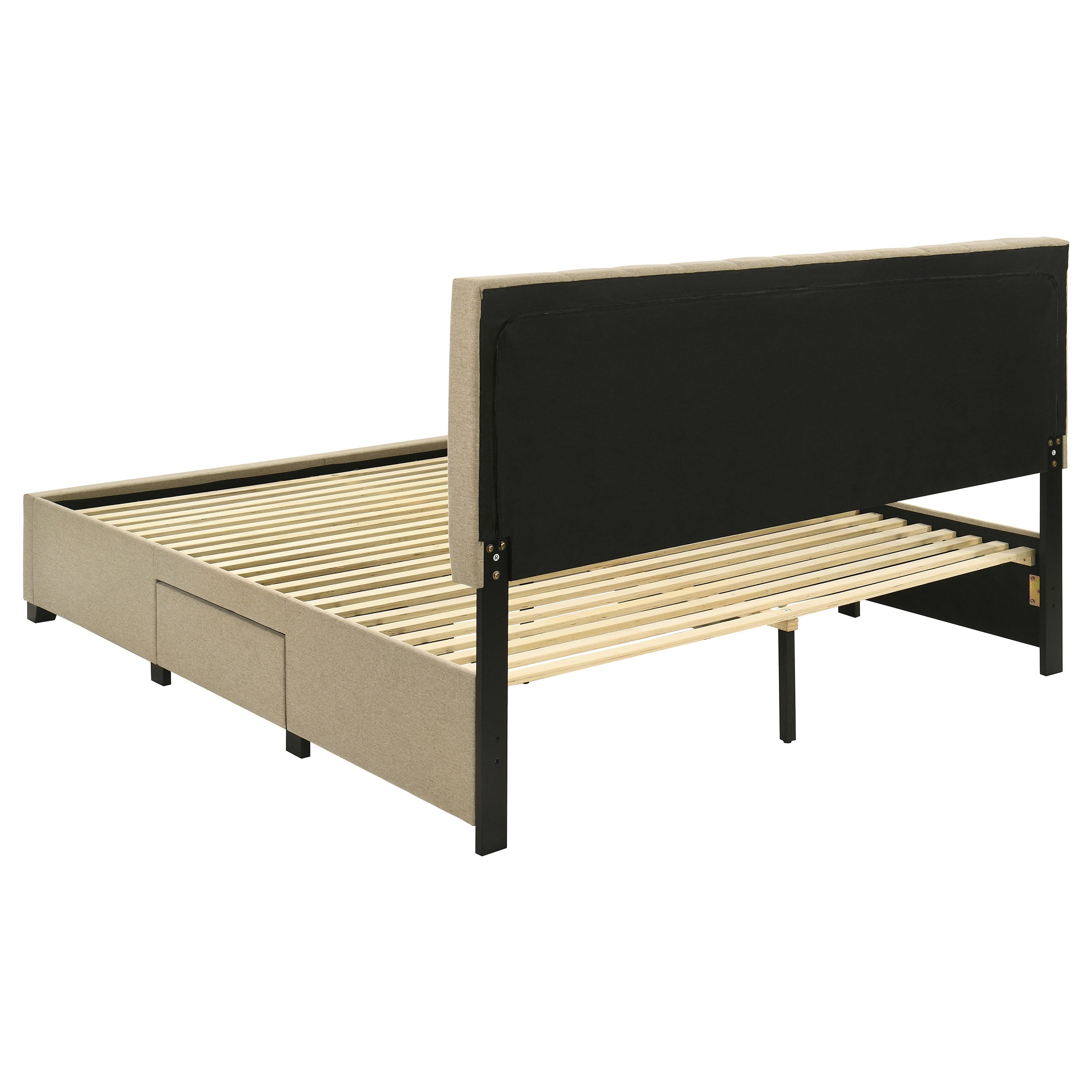 Wheatland Panel Platform Storage Bed - Ideal Furniture (Fresno,CA)