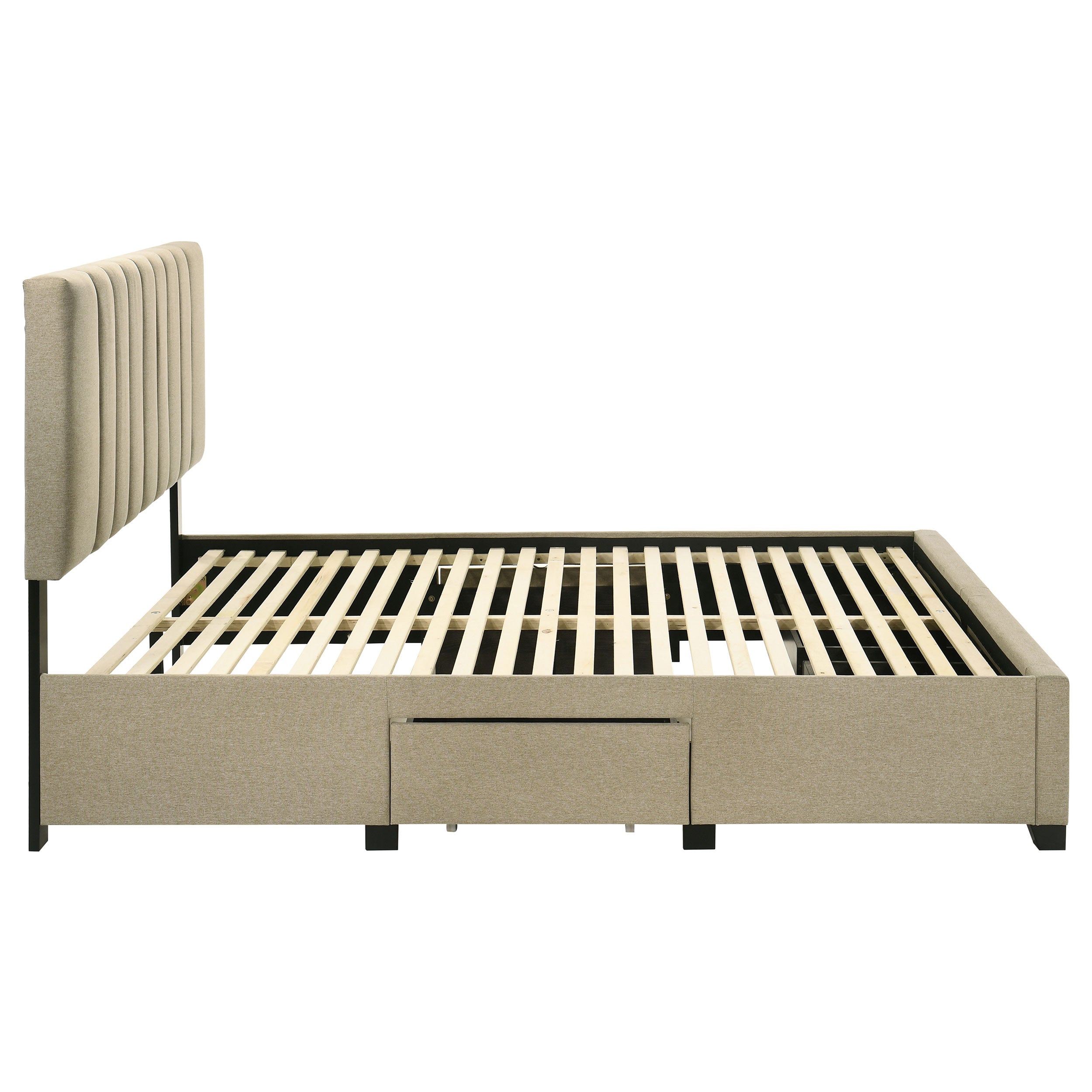Wheatland Panel Platform Storage Bed - Ideal Furniture (Fresno,CA)