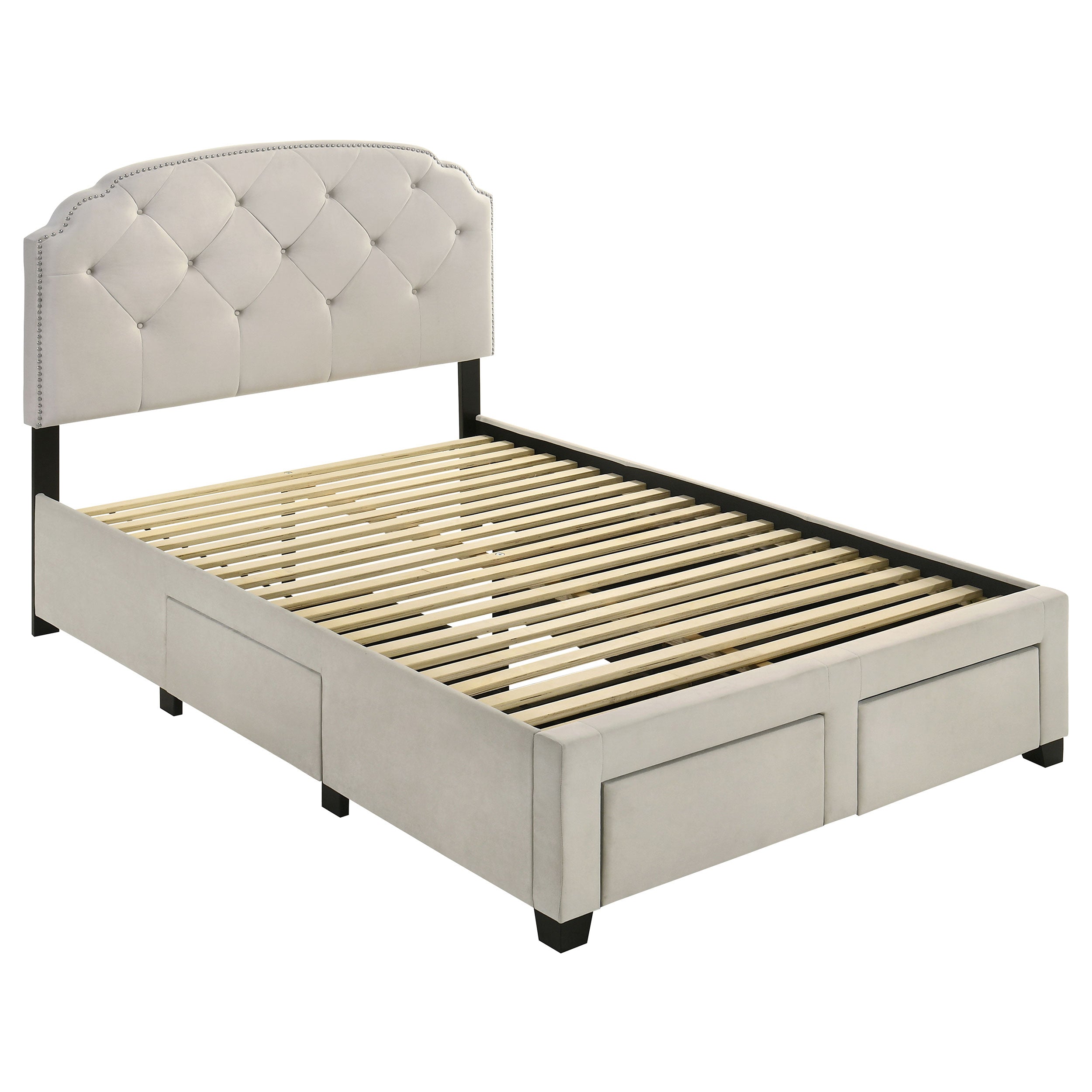 Marianna Panel Platform Storage Bed - Ideal Furniture (Fresno,CA)