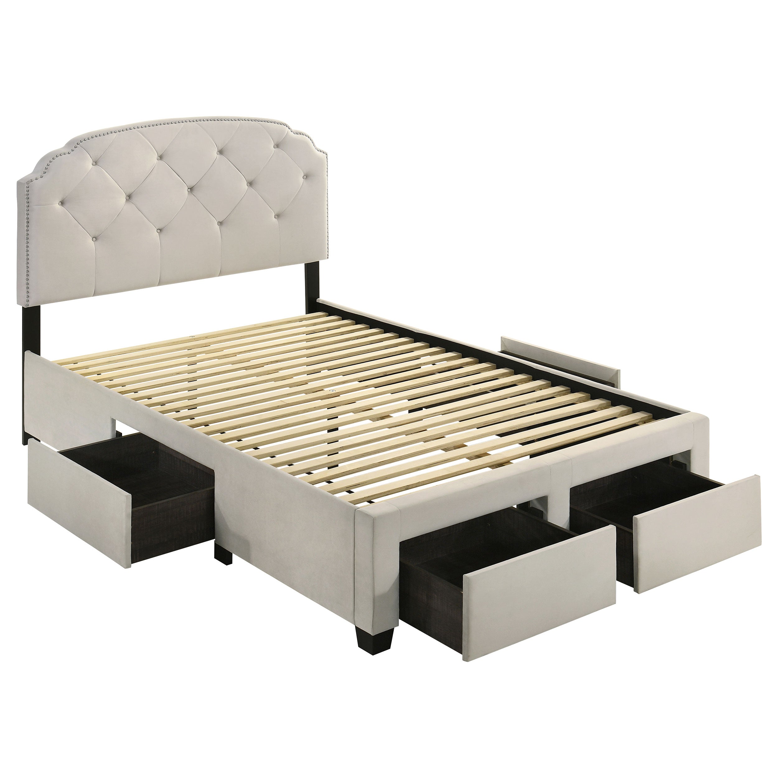Marianna Panel Platform Storage Bed - Ideal Furniture (Fresno,CA)
