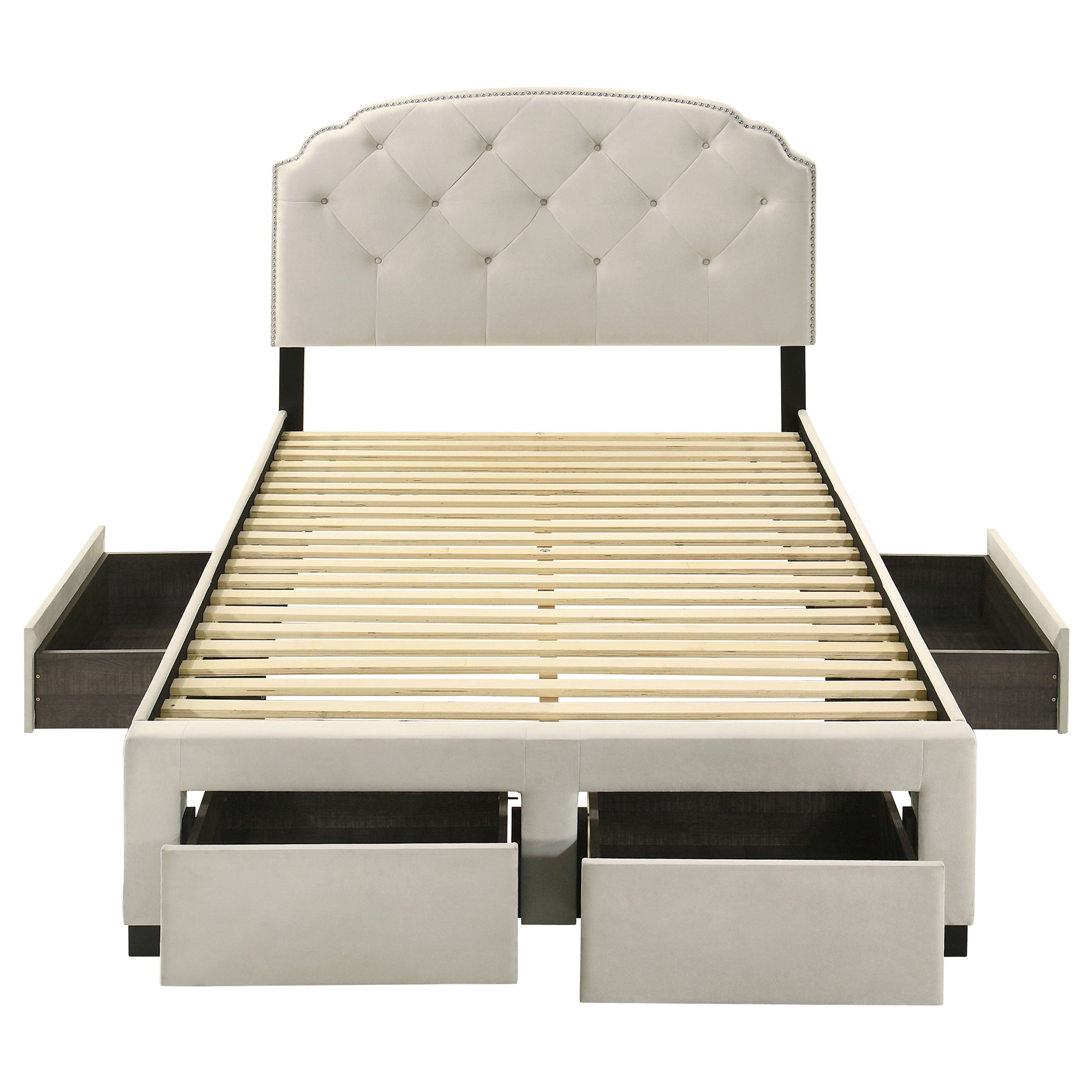 Marianna Panel Platform Storage Bed - Ideal Furniture (Fresno,CA)