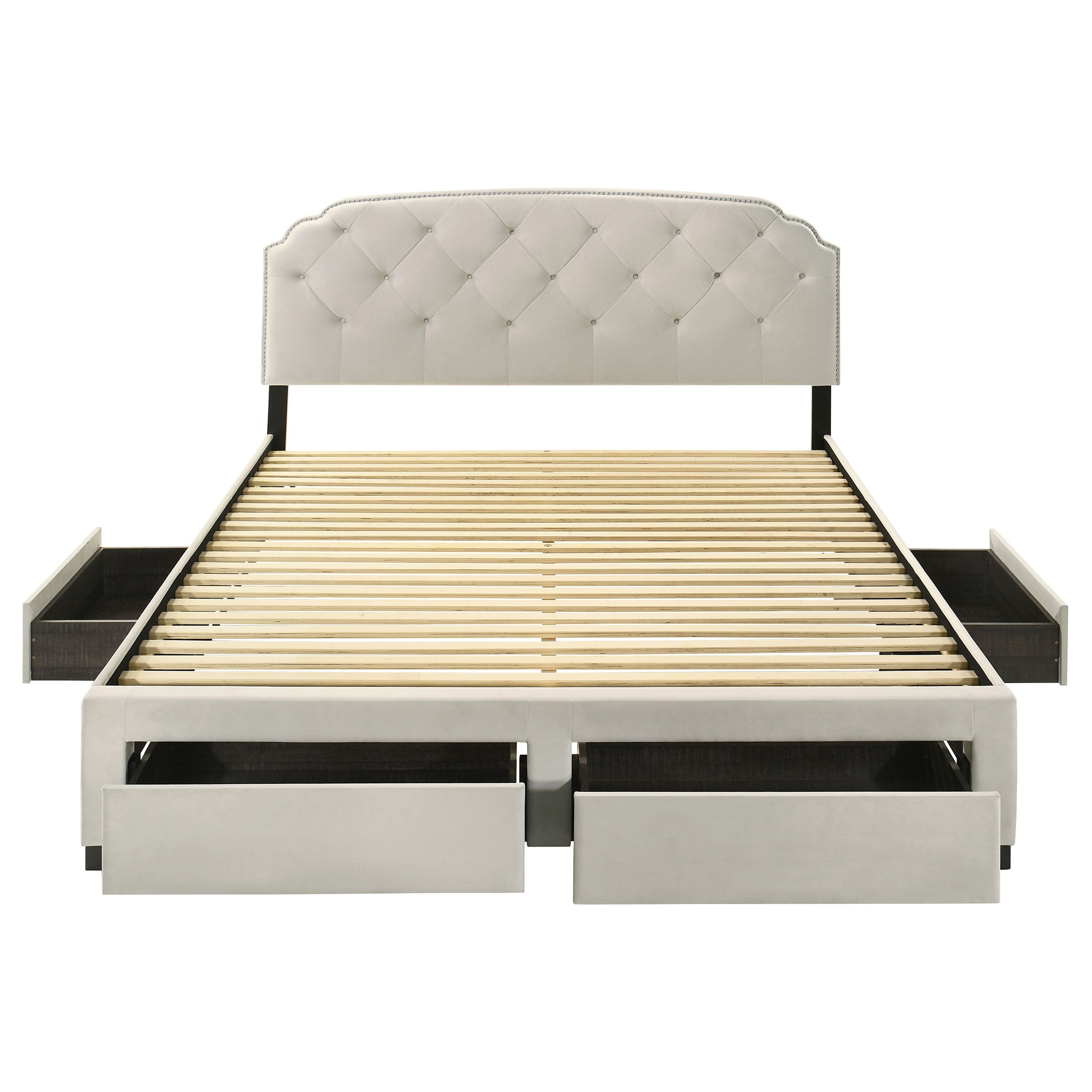 Marianna Panel Platform Storage Bed - Ideal Furniture (Fresno,CA)