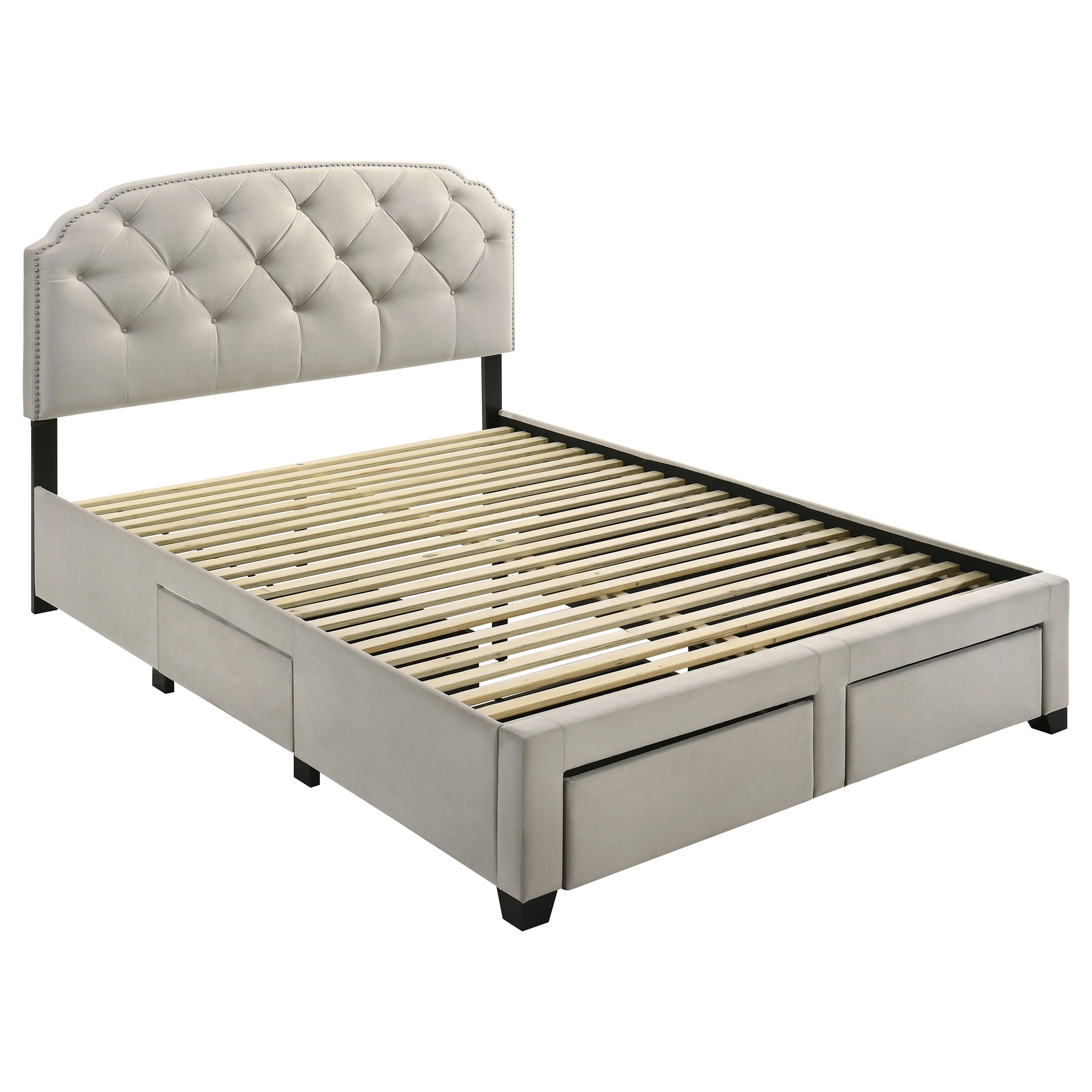 Marianna Panel Platform Storage Bed - Ideal Furniture (Fresno,CA)