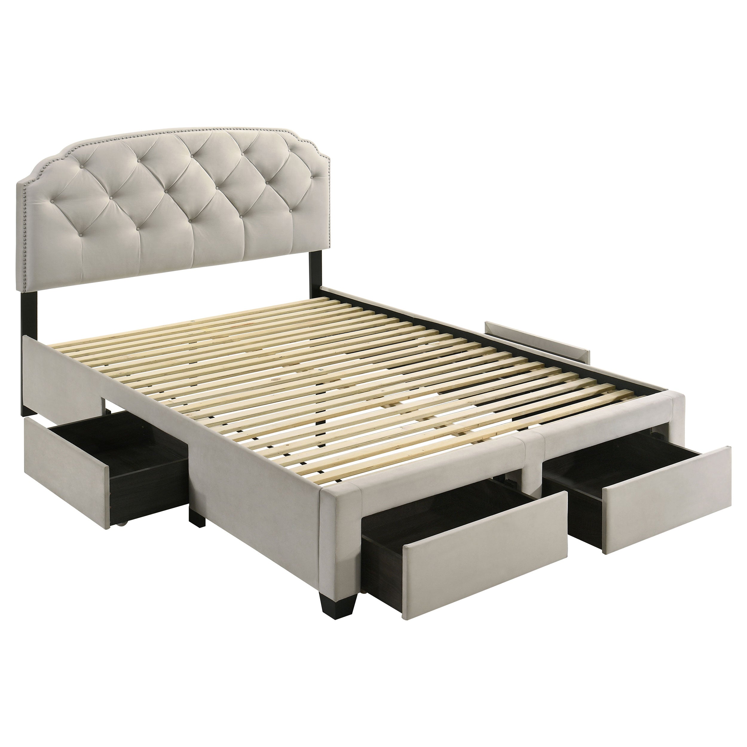 Marianna Panel Platform Storage Bed - Ideal Furniture (Fresno,CA)