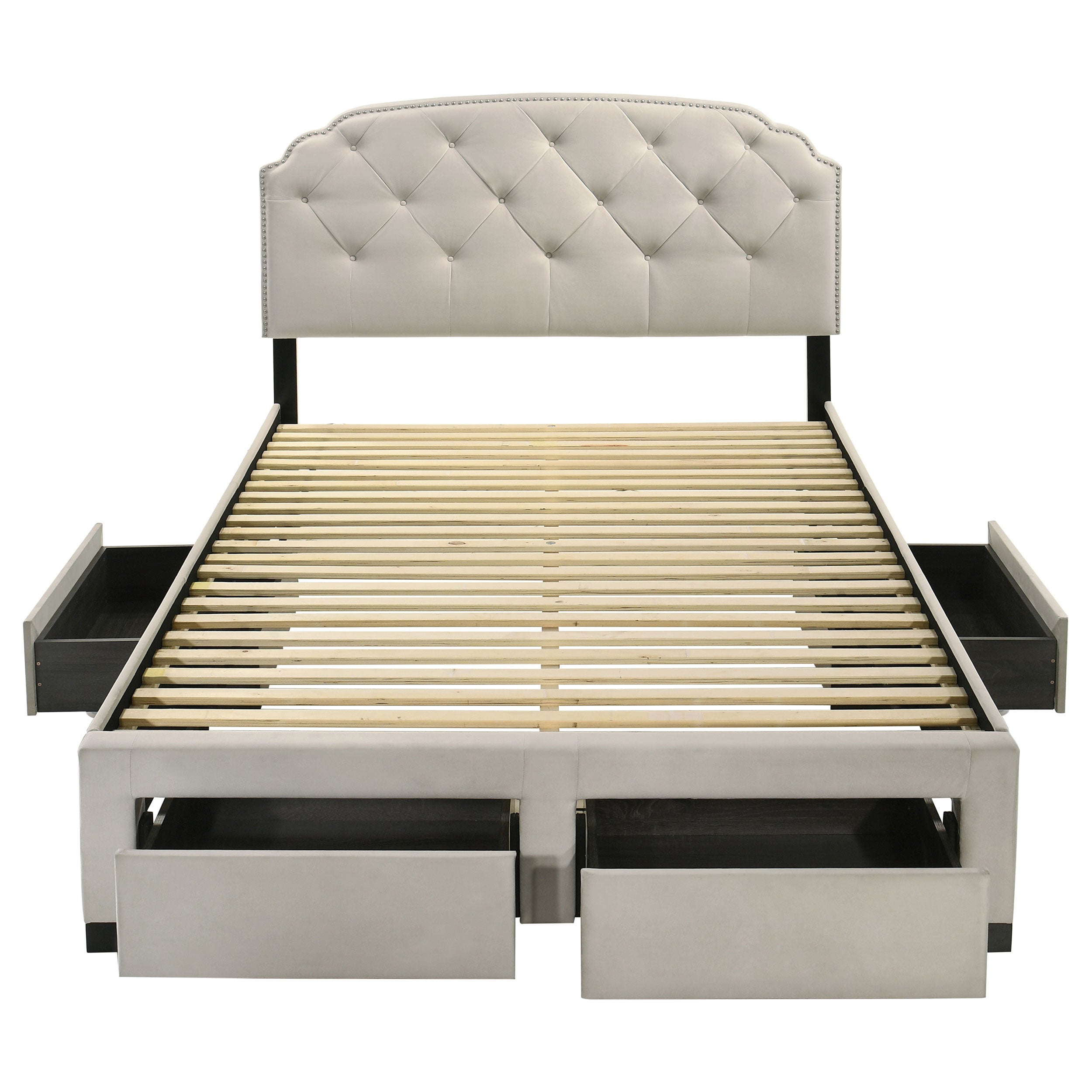 Marianna Panel Platform Storage Bed - Ideal Furniture (Fresno,CA)