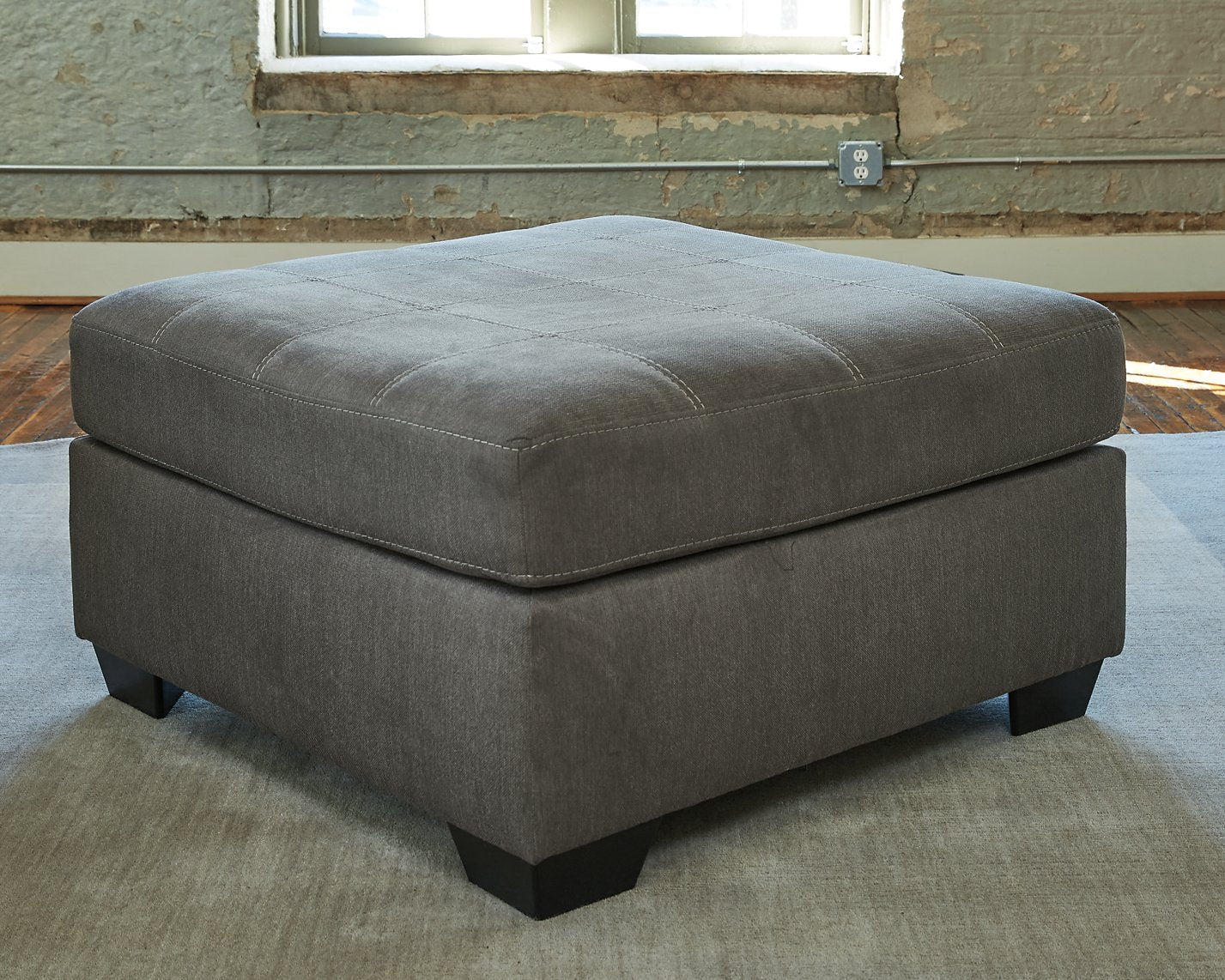 Pitkin Oversized Accent Ottoman - Ideal Furniture (Fresno,CA)