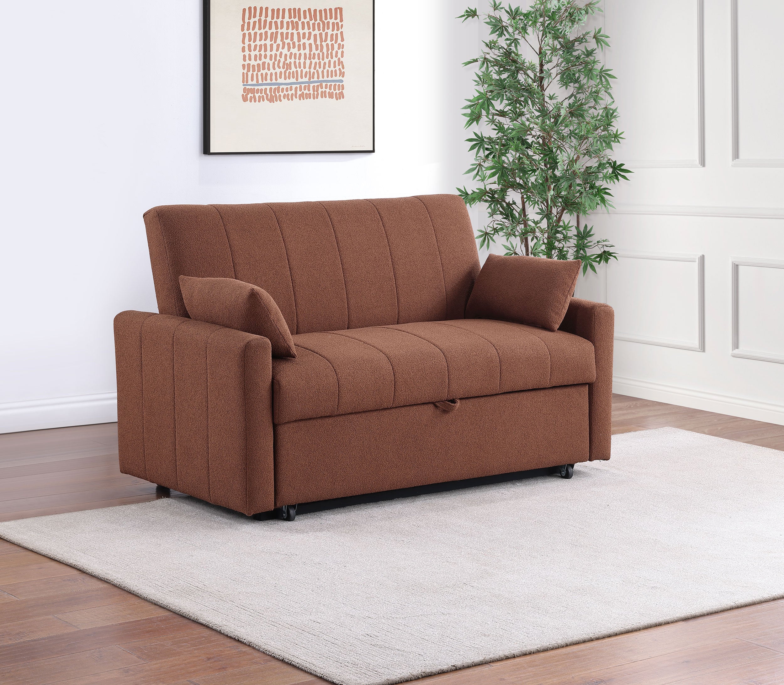 Portland Convertible Sleeper Sofa Bed - Ideal Furniture (Fresno,CA)