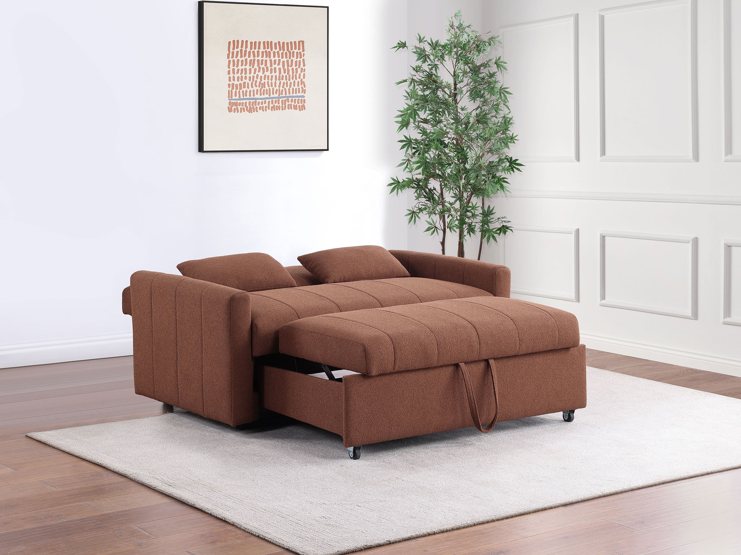 Portland Convertible Sleeper Sofa Bed - Ideal Furniture (Fresno,CA)