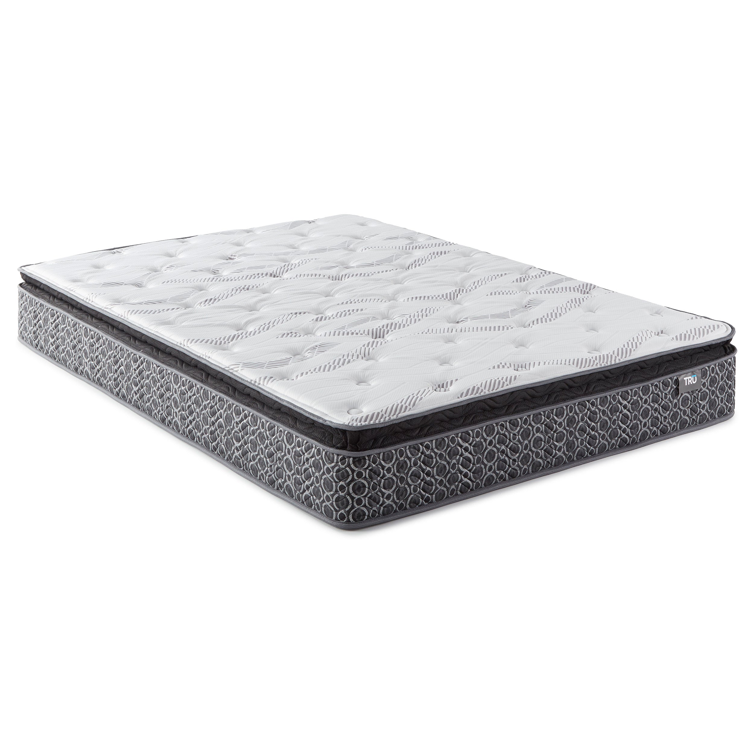 Hayes Medium Plush Pillow Top Hybrid Mattress - Ideal Furniture (Fresno,CA)