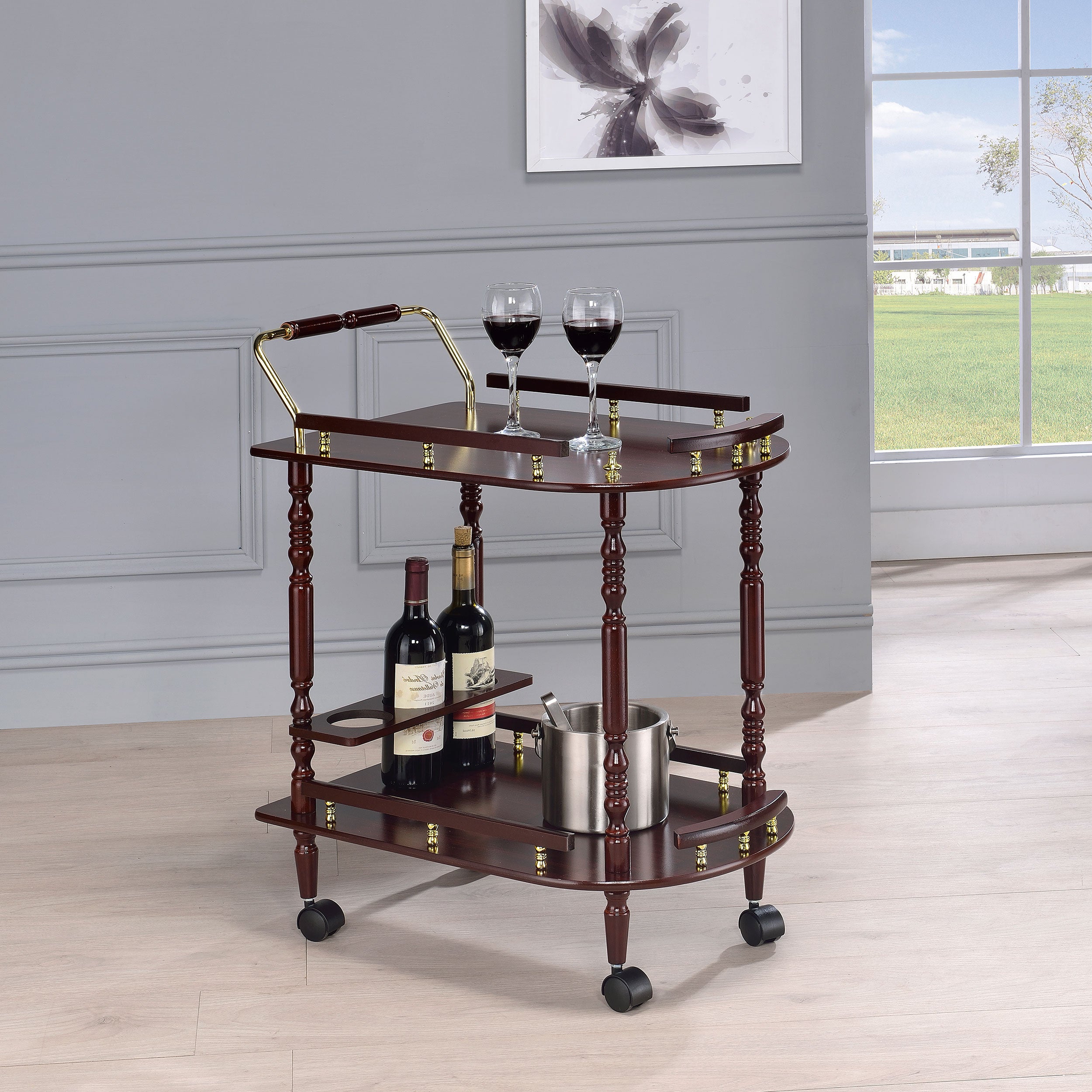 Palmer Bar Cart - Ideal Furniture (Fresno,CA)