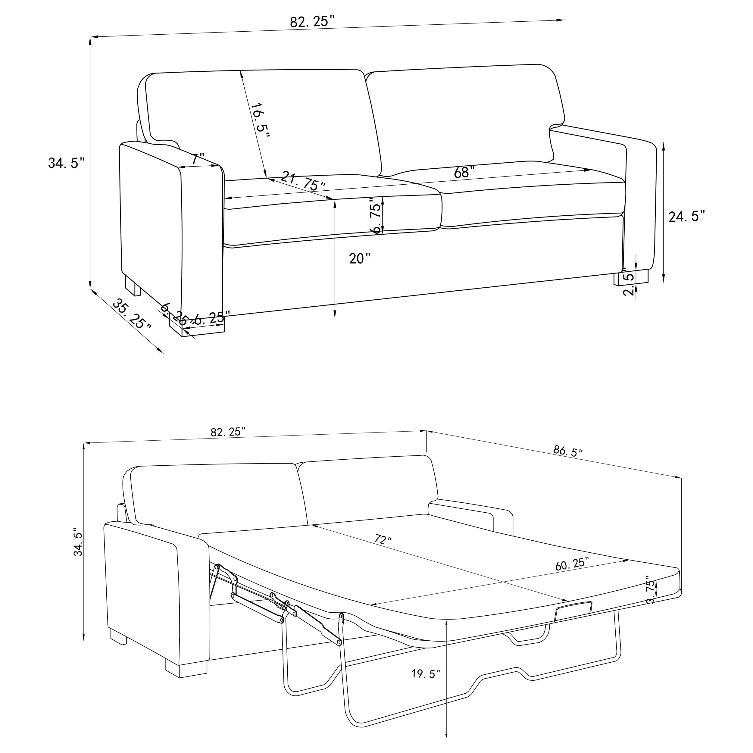 Simpson Sleeper Sofa - Ideal Furniture (Fresno,CA)