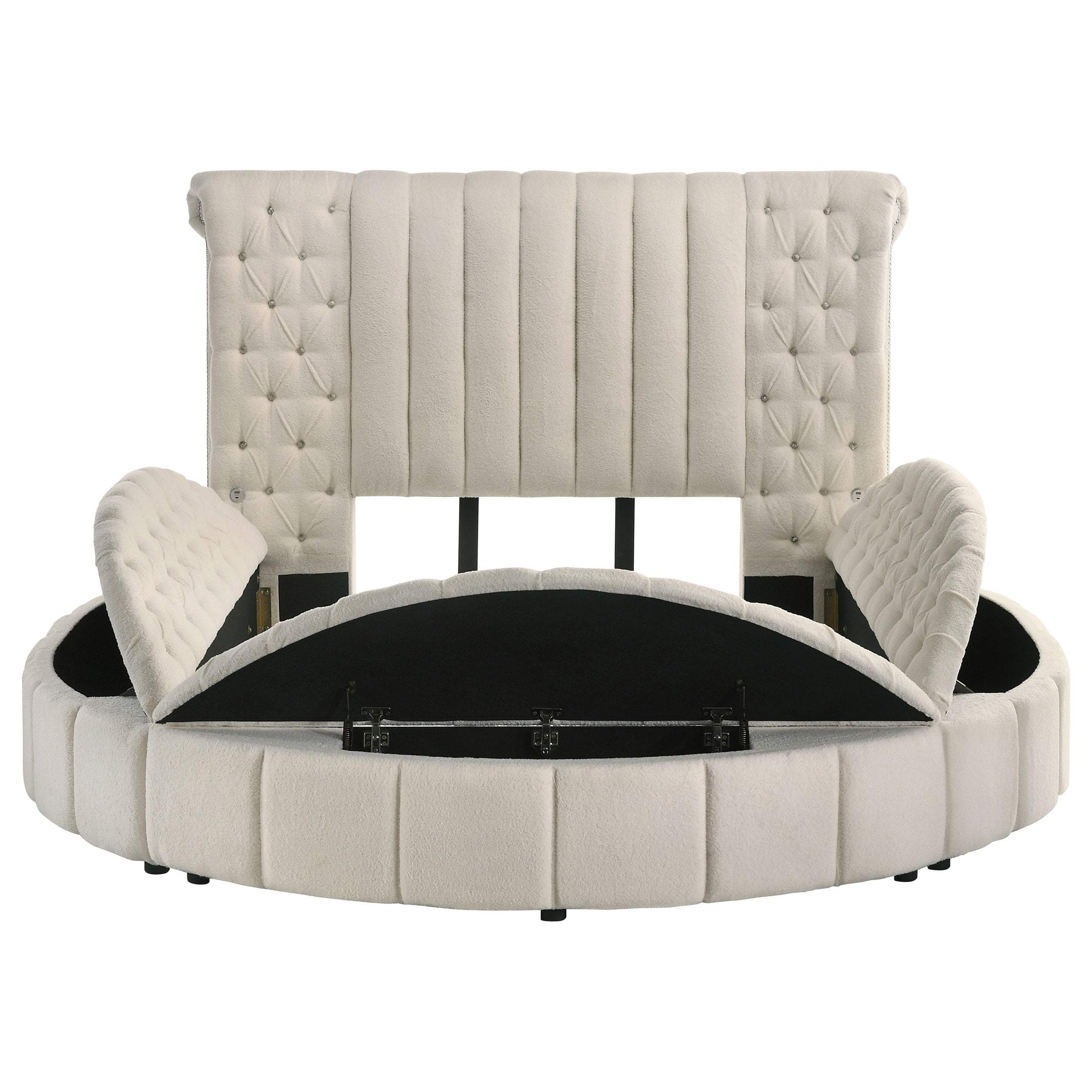 Sonya Panel Floor Storage Bed - Ideal Furniture (Fresno,CA)
