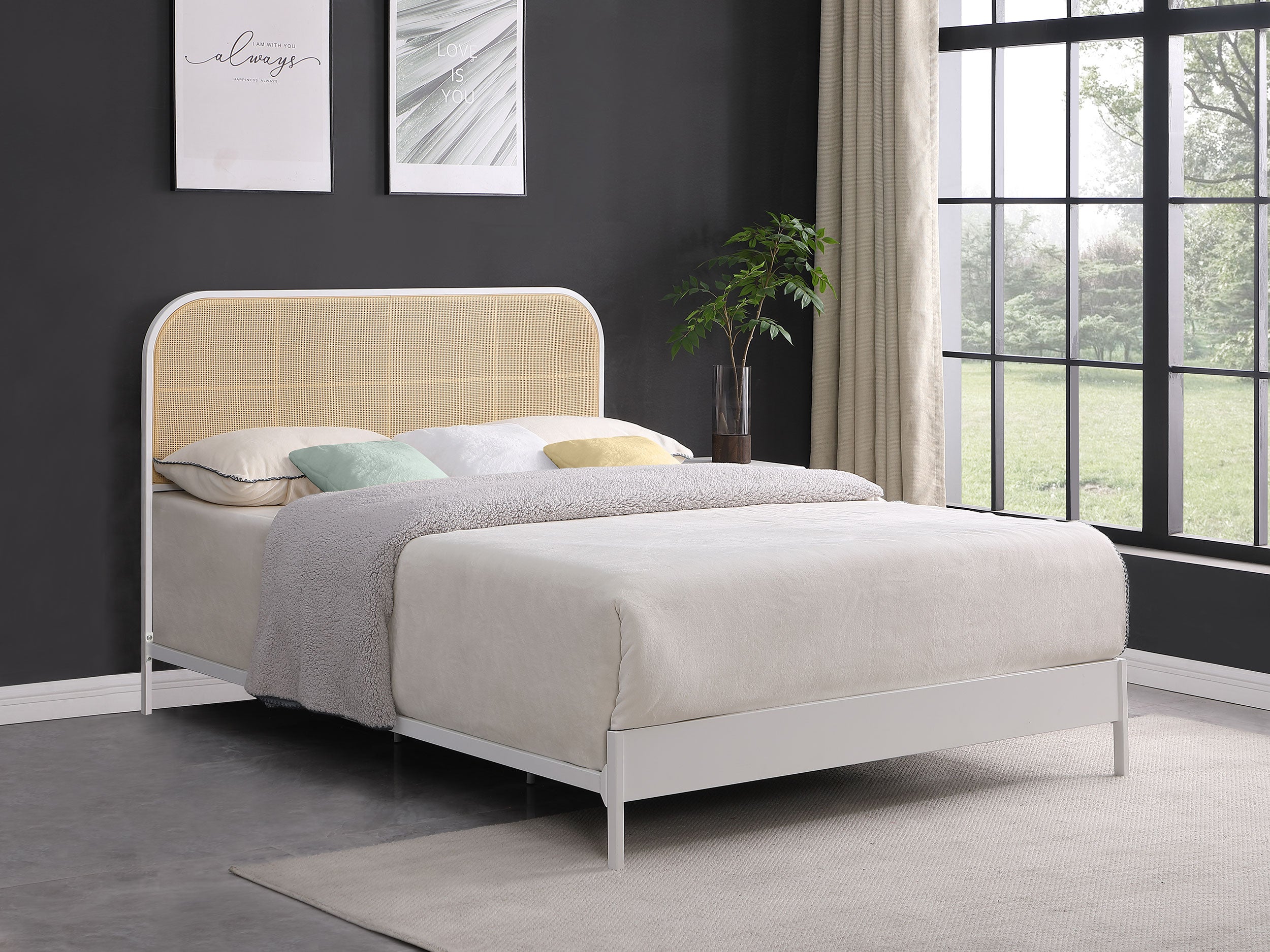 Amherst Panel Bed - Ideal Furniture (Fresno,CA)