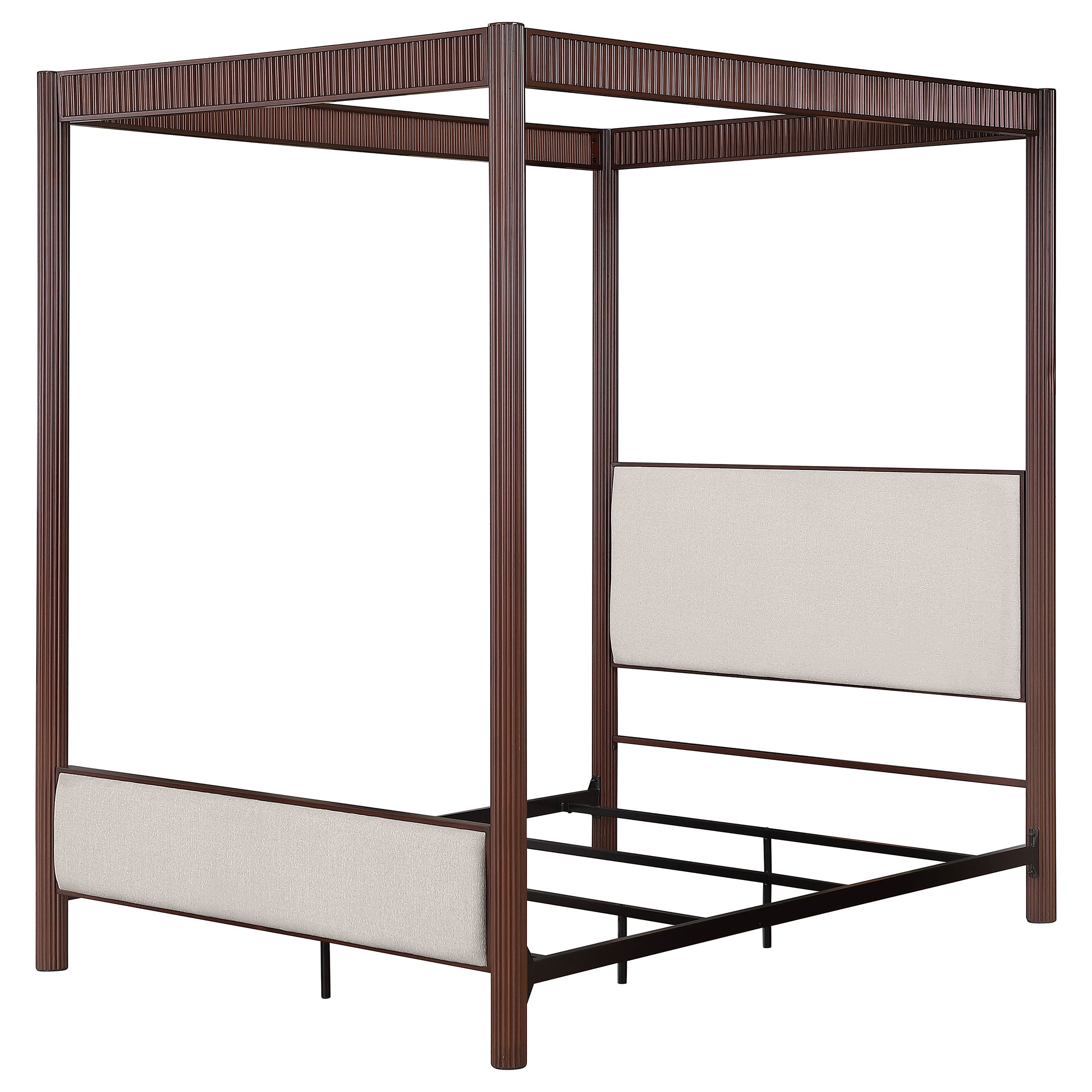 Zimmerlee Canopy Panel Bed - Ideal Furniture (Fresno,CA)