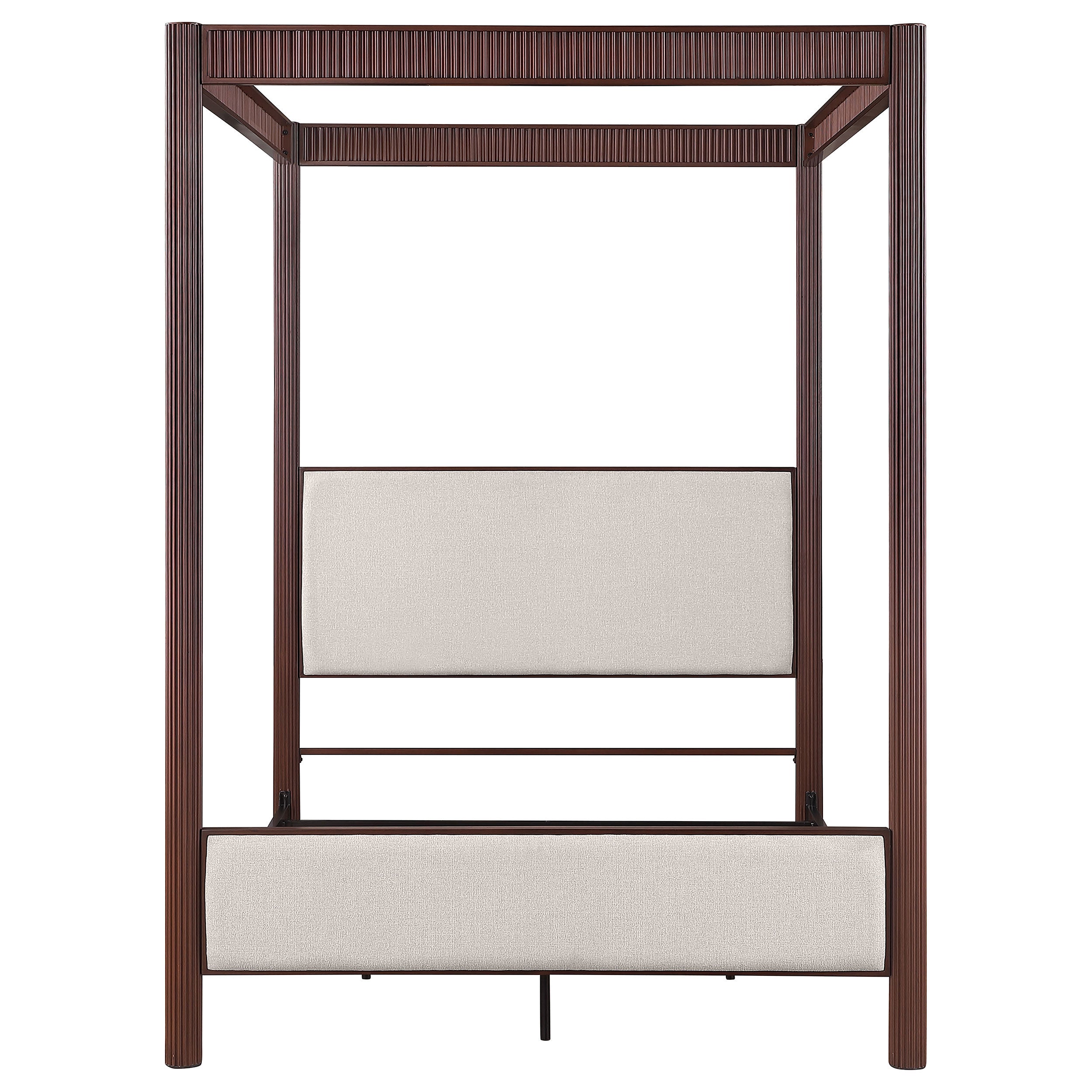 Zimmerlee Canopy Panel Bed - Ideal Furniture (Fresno,CA)