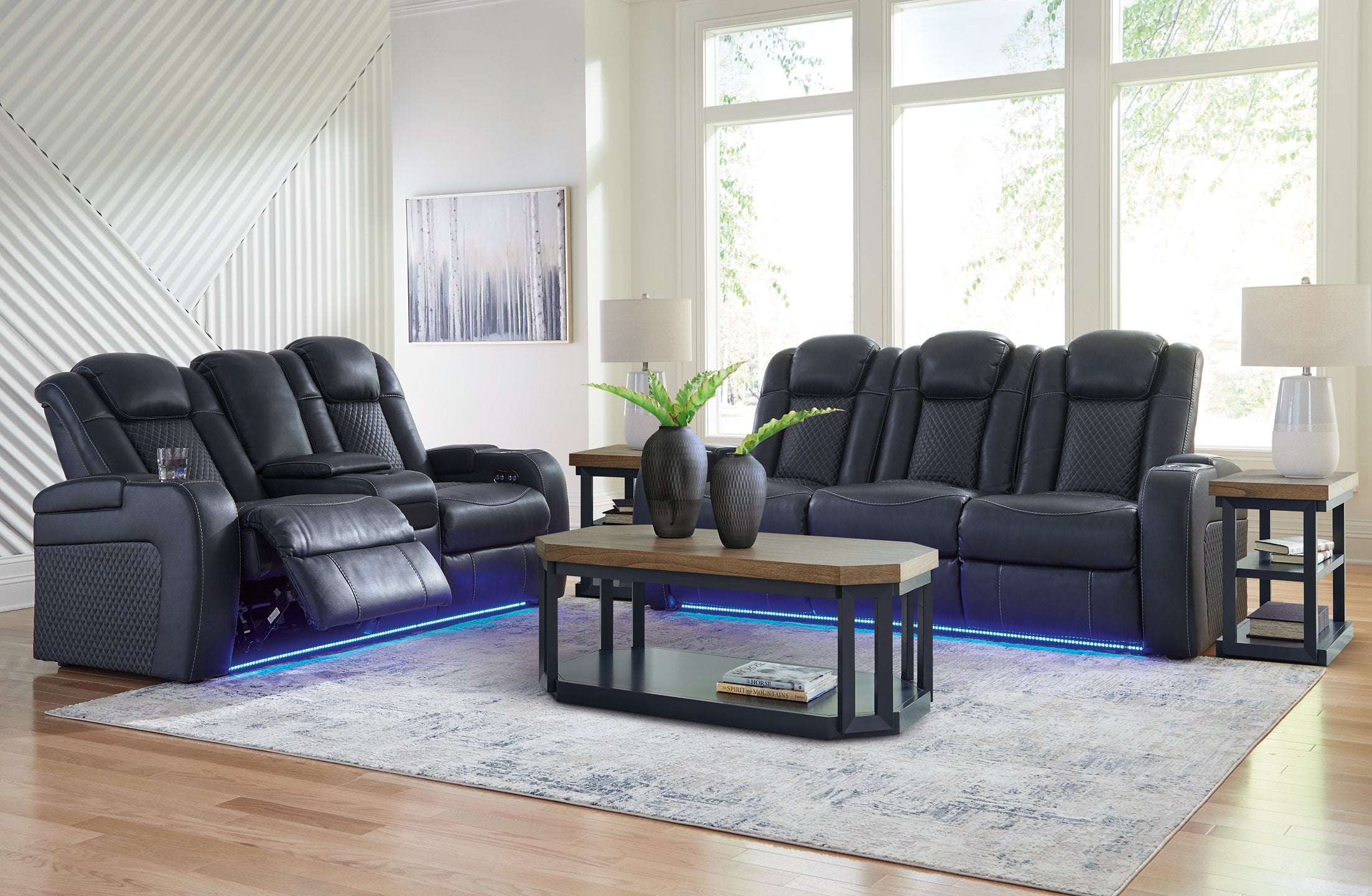 Fyne-Dyme Living Room Set - Ideal Furniture (Fresno,CA)