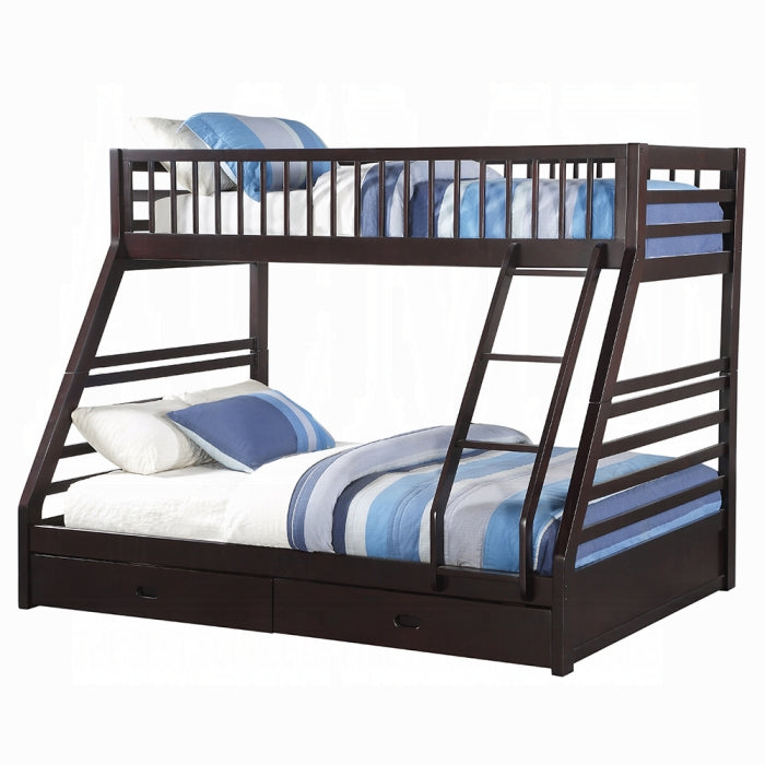 Jason Twin Xl-Queen Bunk Bed With Storage - Ideal Furniture (Fresno,CA)