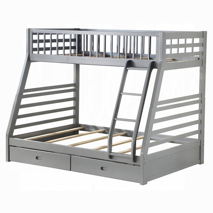 Jason Twin-Full Bunk Bed With Storage - Ideal Furniture (Fresno,CA)