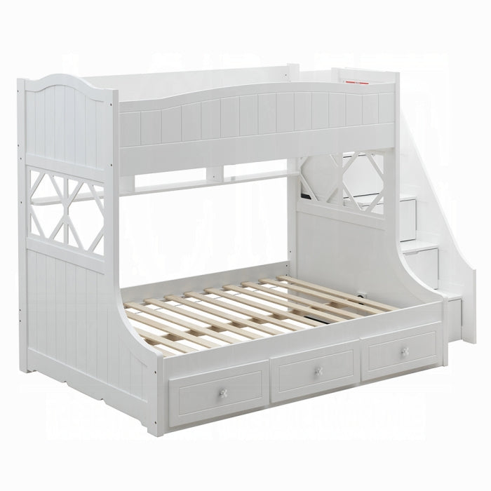 Meyer Twin-Full Bunk Bed With Storage - Ideal Furniture (Fresno,CA)