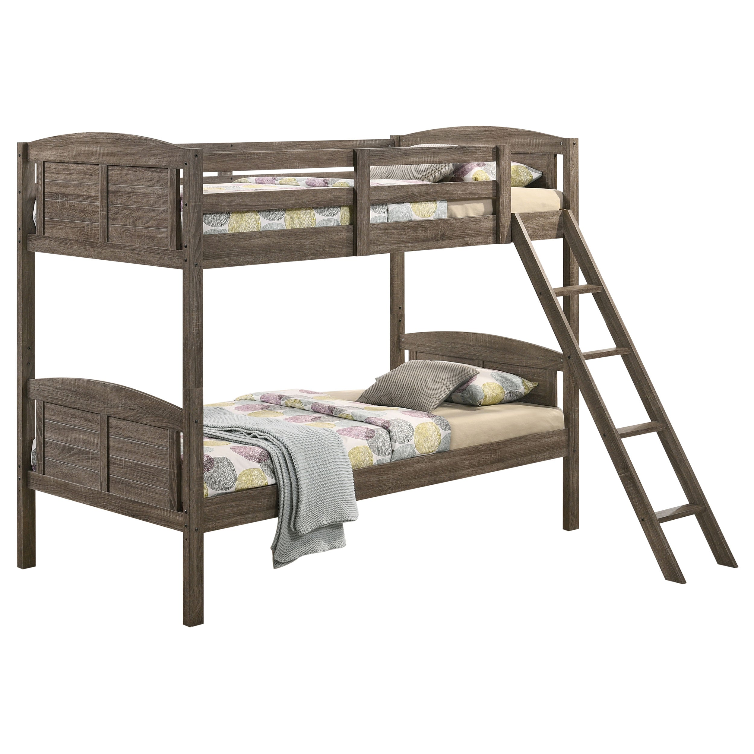 Flynn Bunk Bed with Mattress - Ideal Furniture (Fresno,CA)