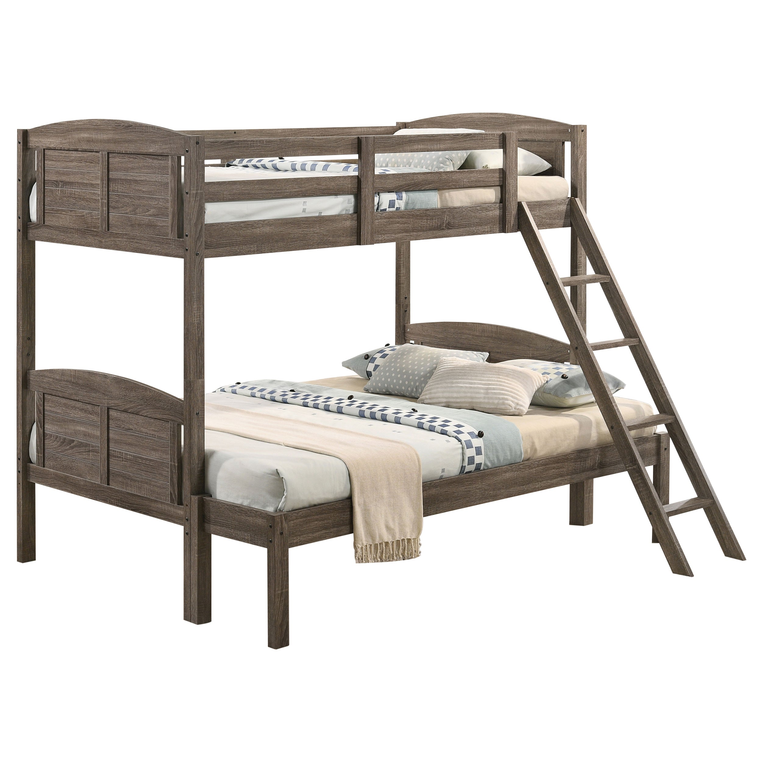Flynn Bunk Bed with Mattress - Ideal Furniture (Fresno,CA)