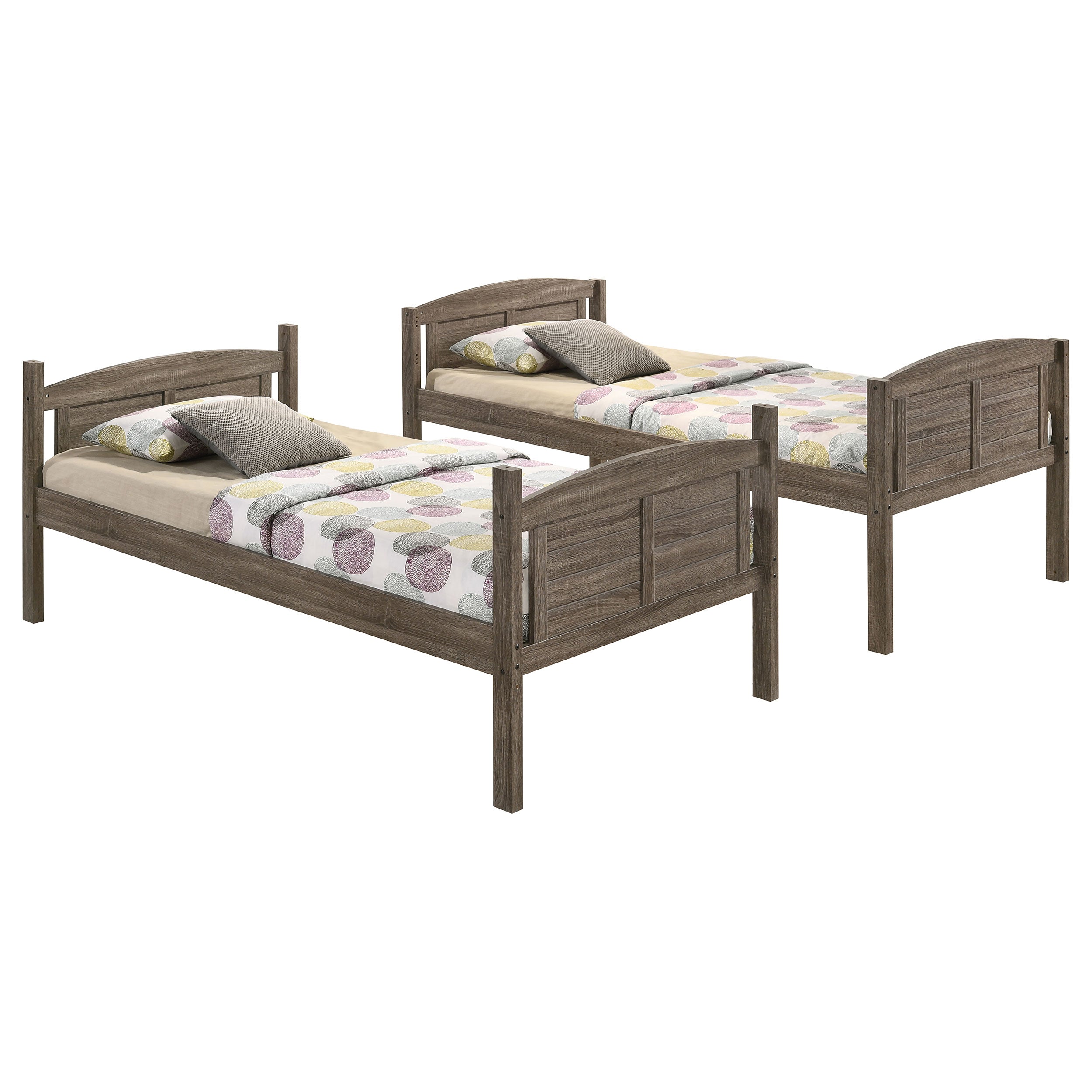 Flynn Bunk Bed with Mattress - Ideal Furniture (Fresno,CA)