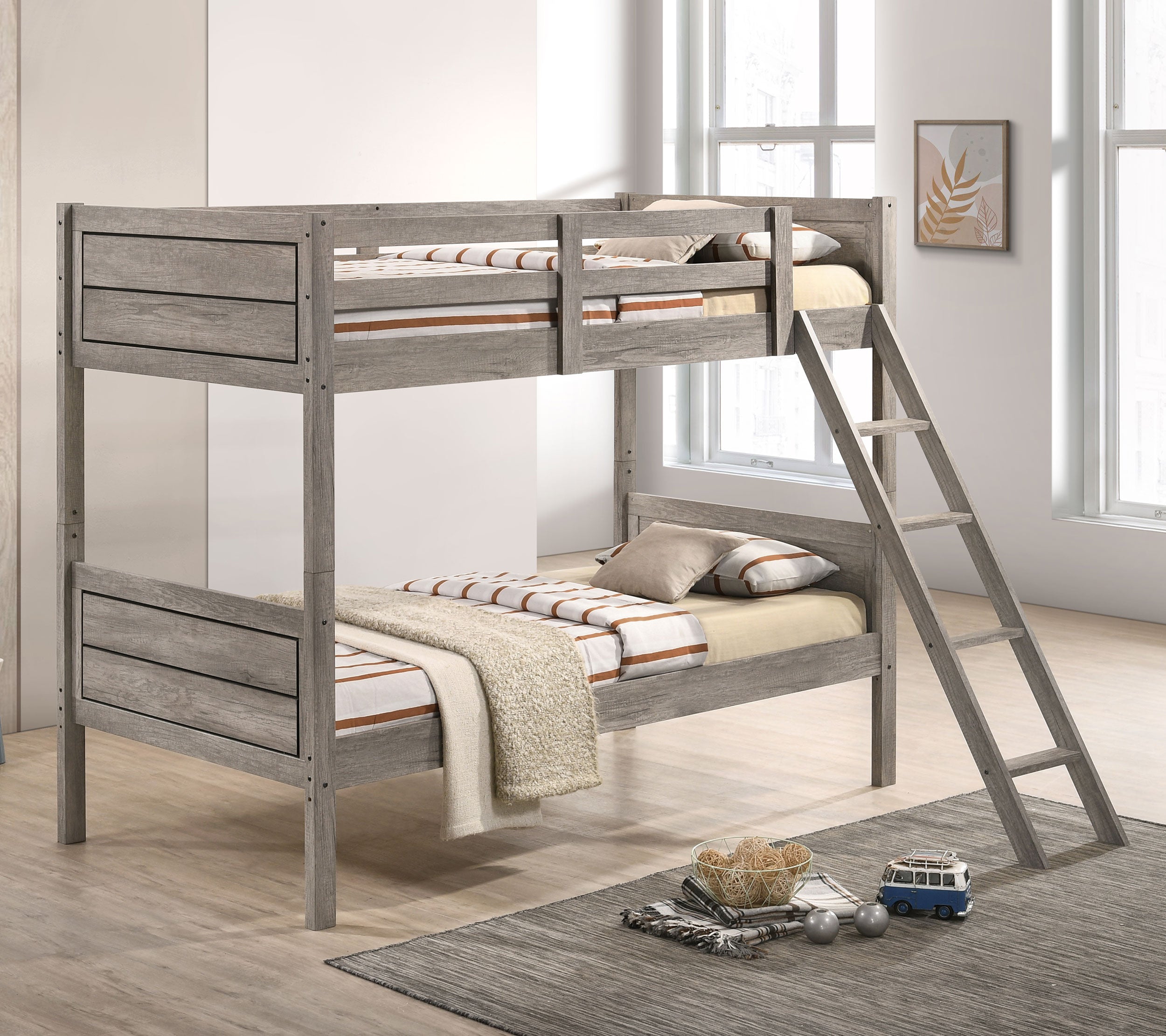 Ryder Bunk Bed - Ideal Furniture (Fresno,CA)