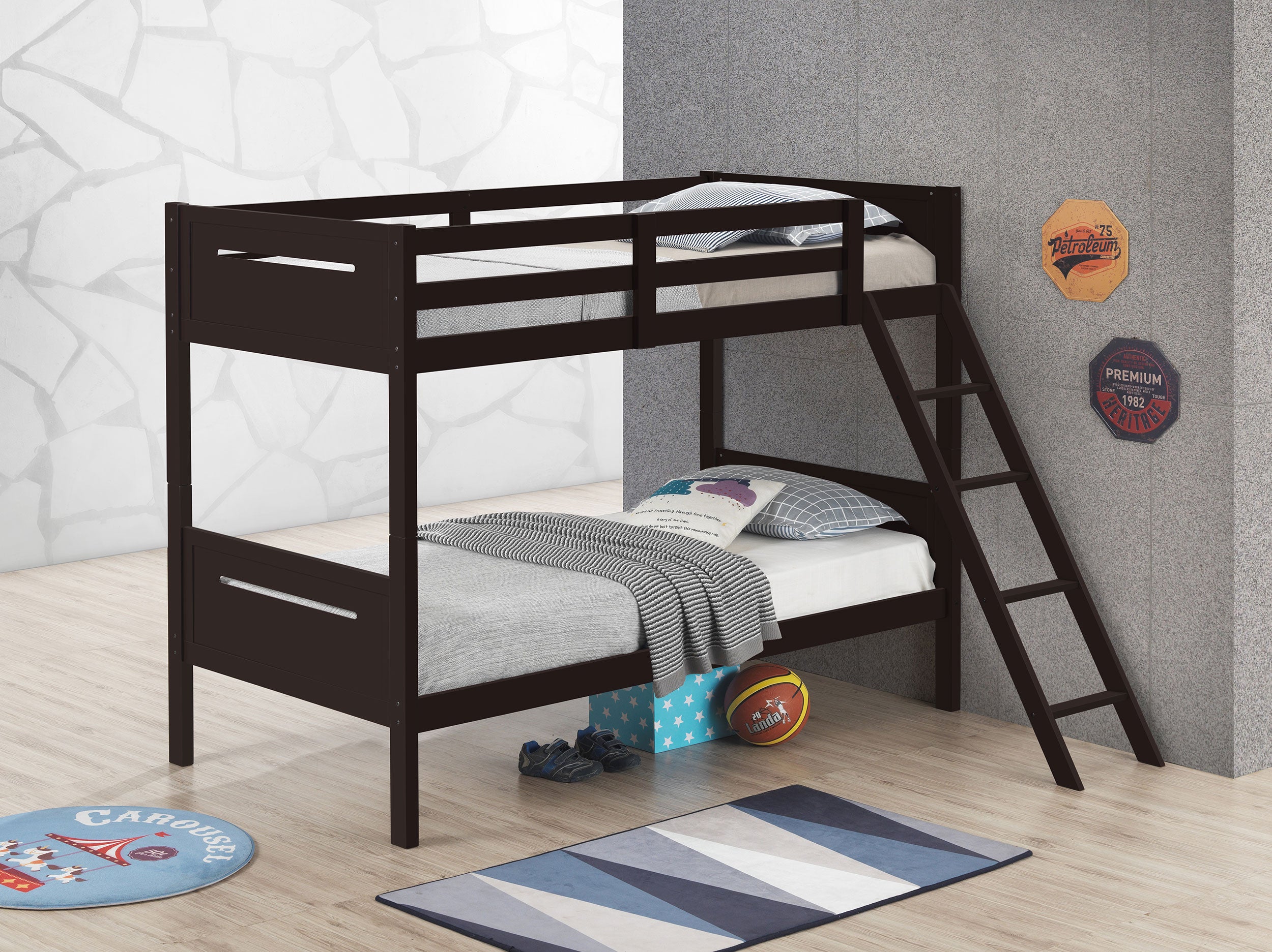 Littleton Bunk Bed - Ideal Furniture (Fresno,CA)