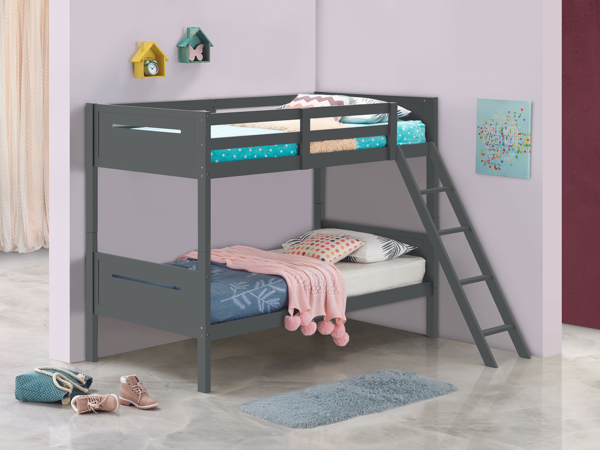 Littleton Bunk Bed - Ideal Furniture (Fresno,CA)