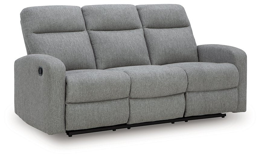 Gauntlet Reclining Sofa - Ideal Furniture (Fresno,CA)