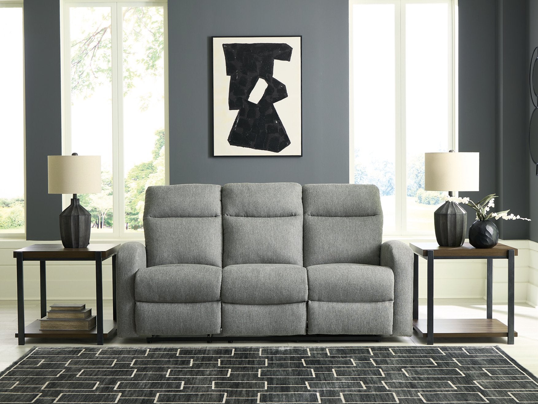Gauntlet Reclining Sofa - Ideal Furniture (Fresno,CA)