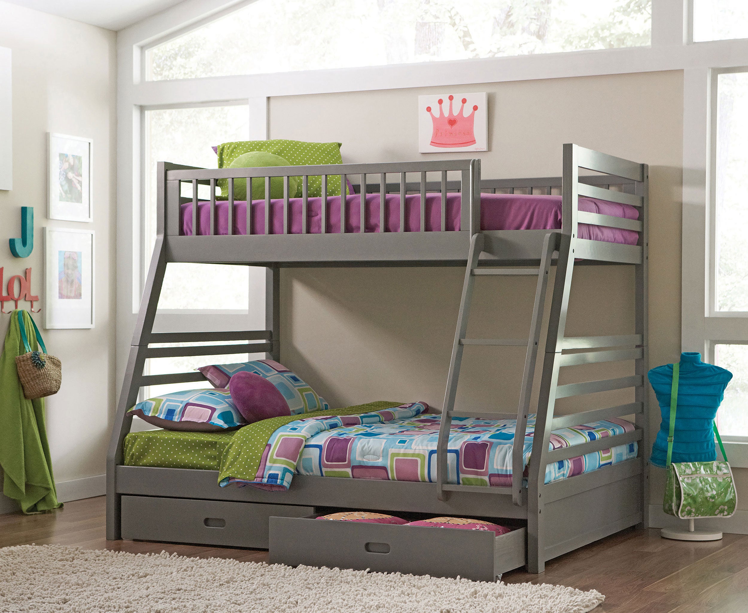 Ashton Bunk Bed - Ideal Furniture (Fresno,CA)