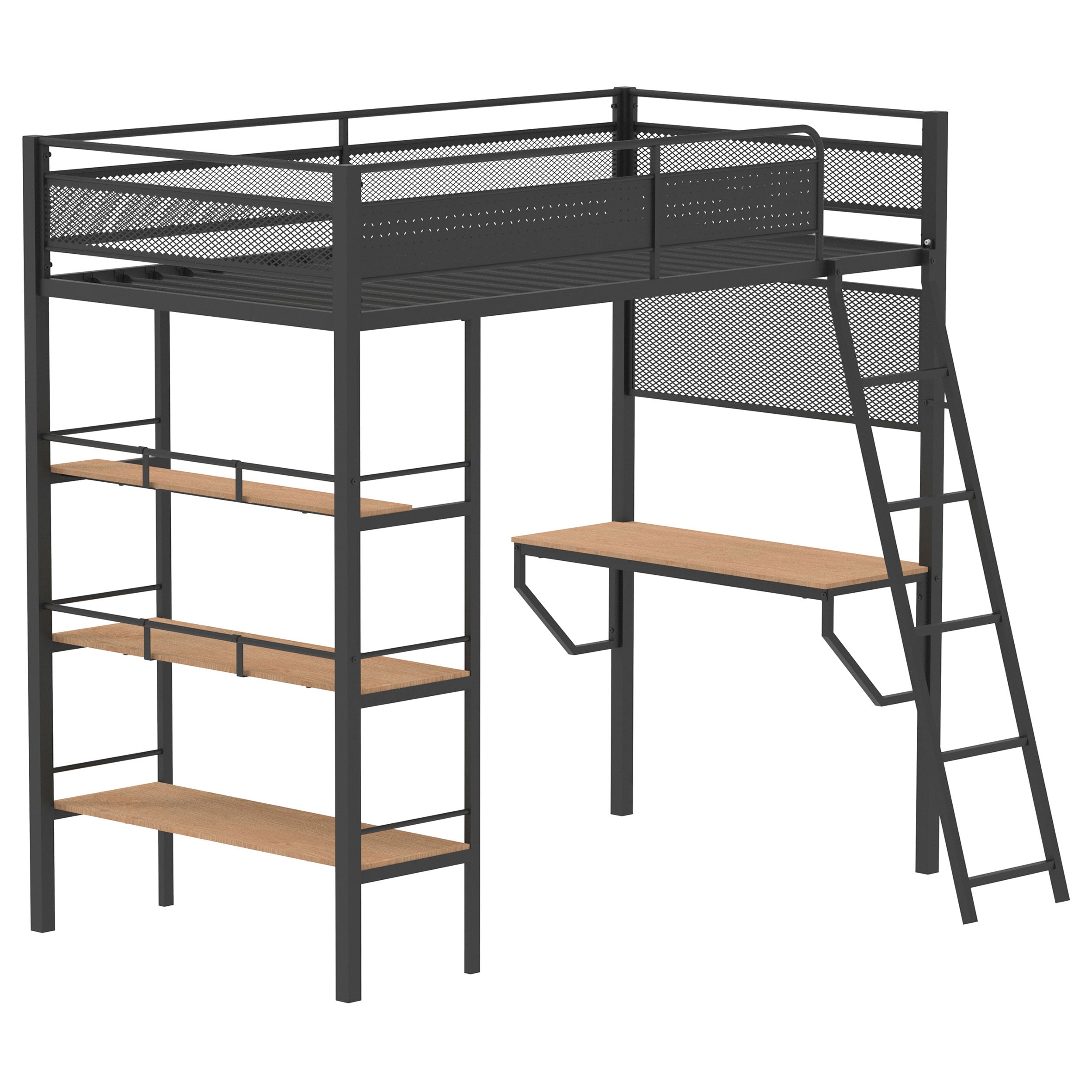Campus Workstation Loft Bed - Ideal Furniture (Fresno,CA)