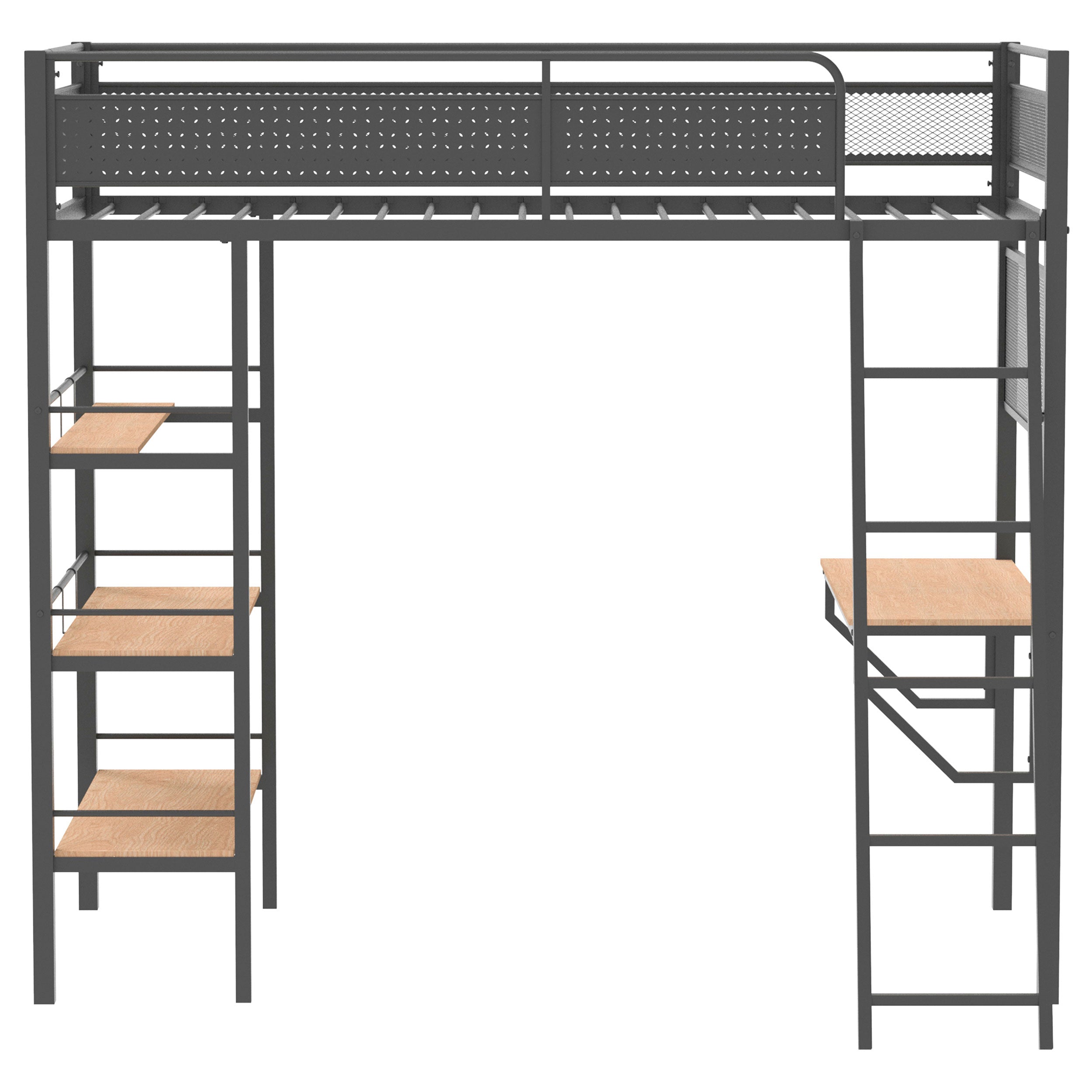 Campus Workstation Loft Bed - Ideal Furniture (Fresno,CA)