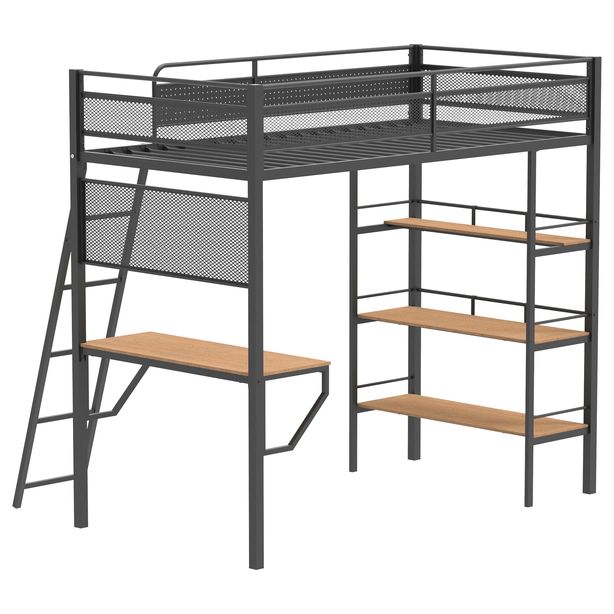 Campus Workstation Loft Bed - Ideal Furniture (Fresno,CA)