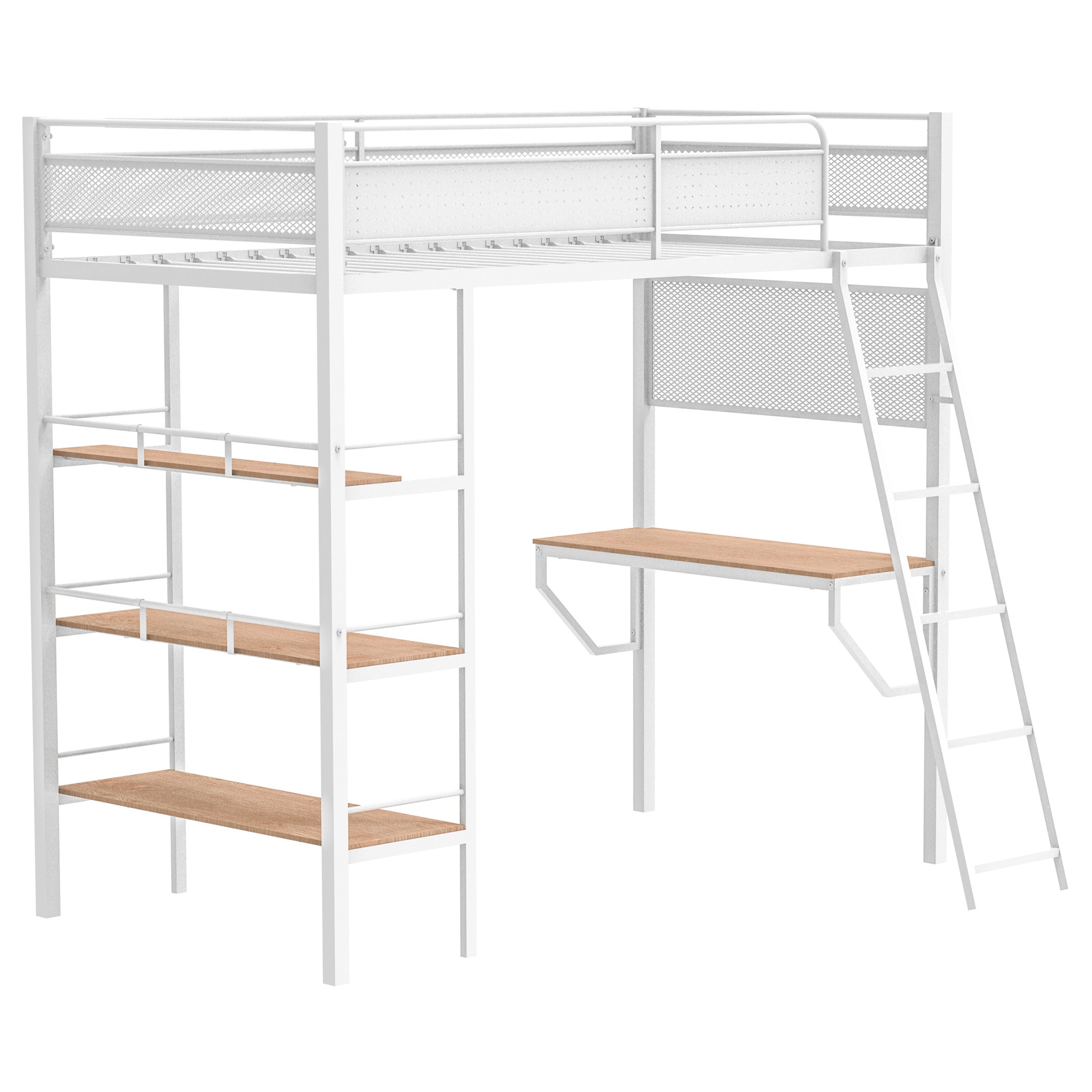 Campus Workstation Loft Bed - Ideal Furniture (Fresno,CA)