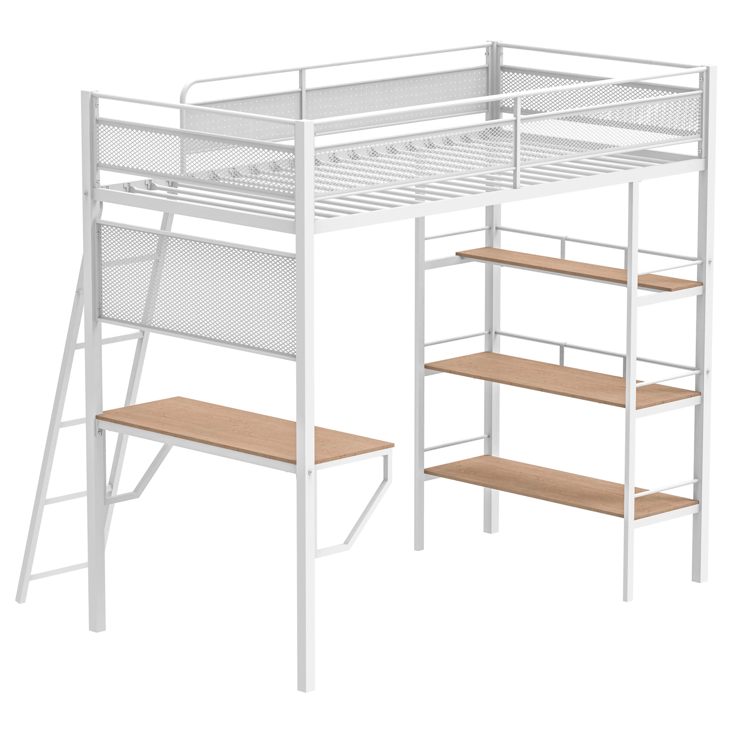 Campus Workstation Loft Bed - Ideal Furniture (Fresno,CA)