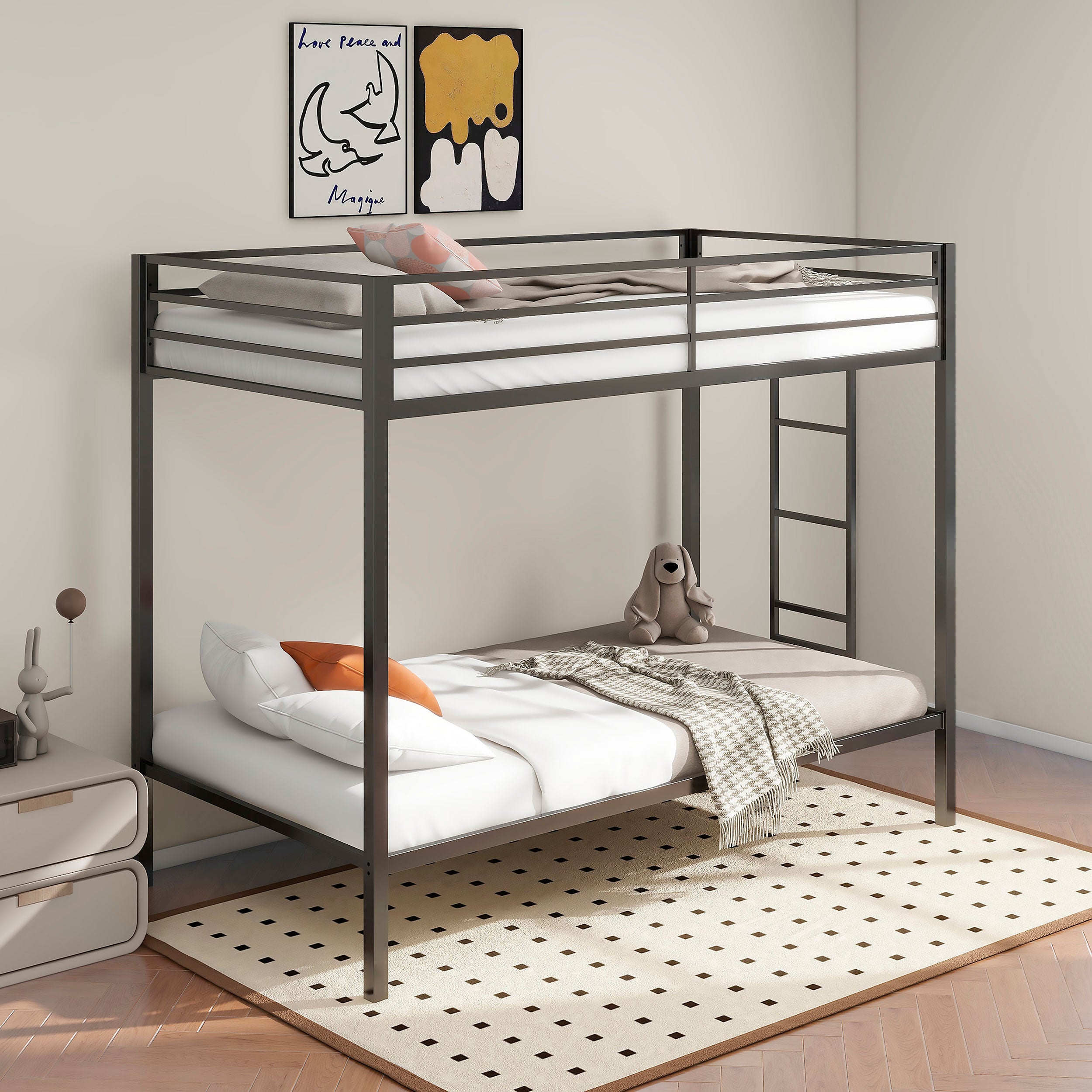 Alevera Bunk Bed - Ideal Furniture (Fresno,CA)