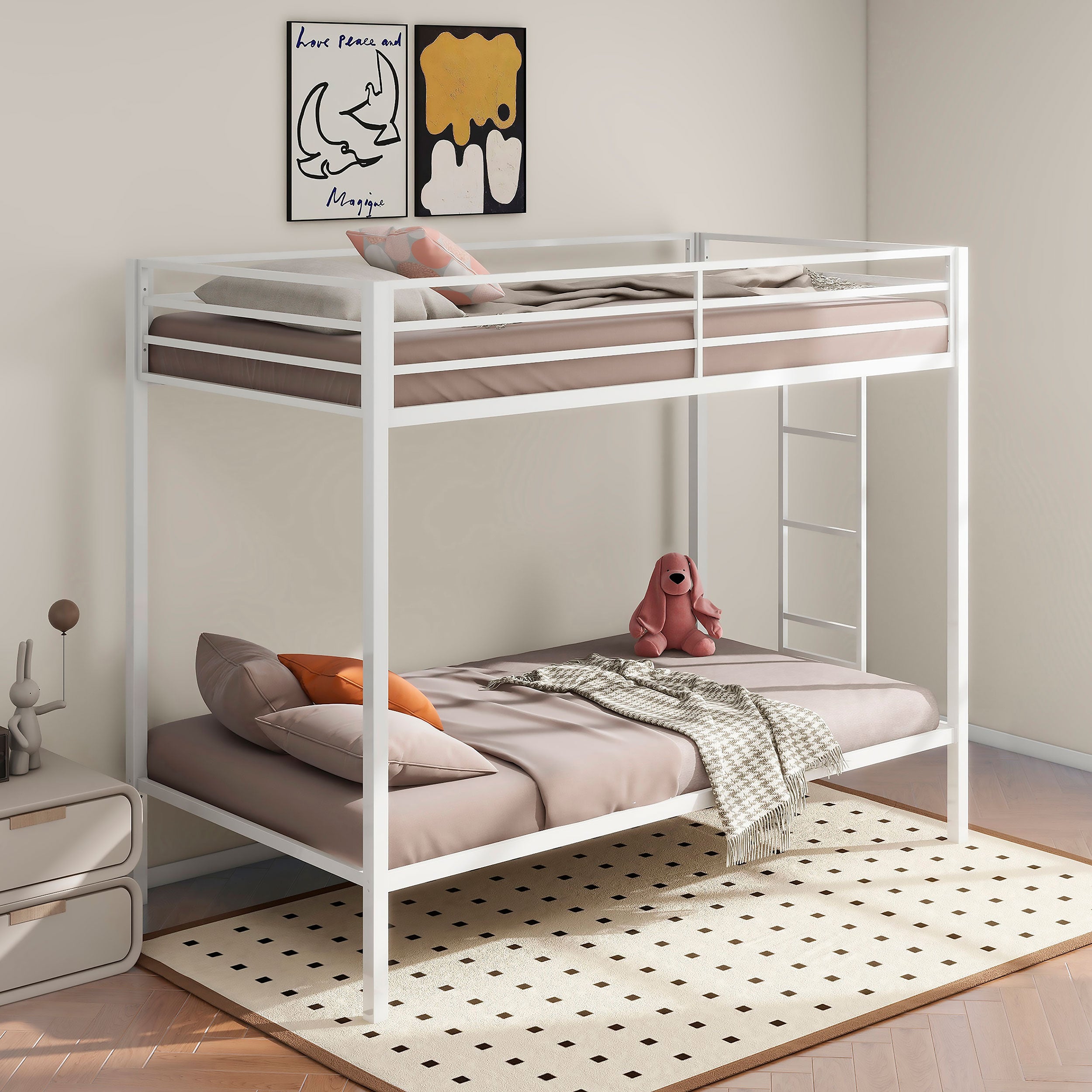 Alevera Bunk Bed - Ideal Furniture (Fresno,CA)