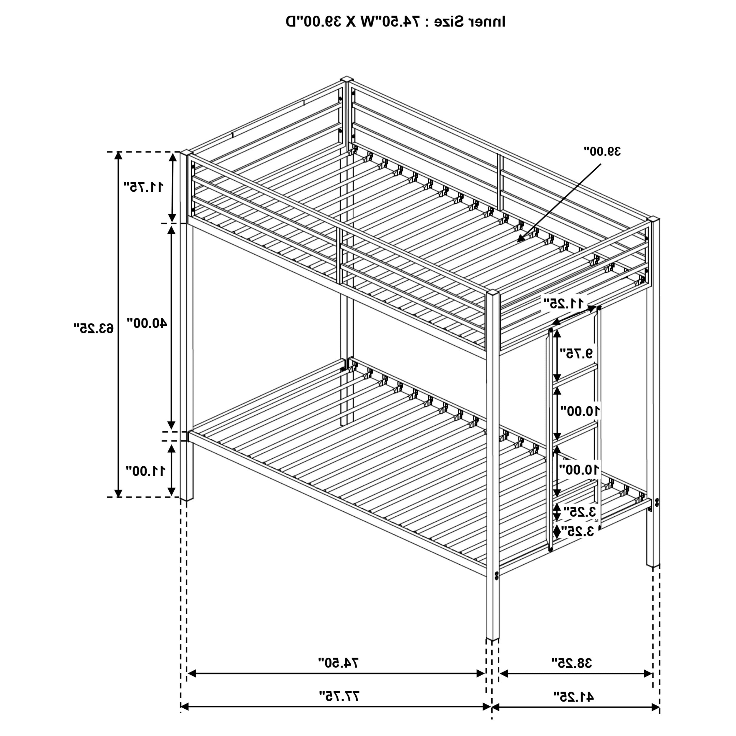 Alevera Bunk Bed - Ideal Furniture (Fresno,CA)