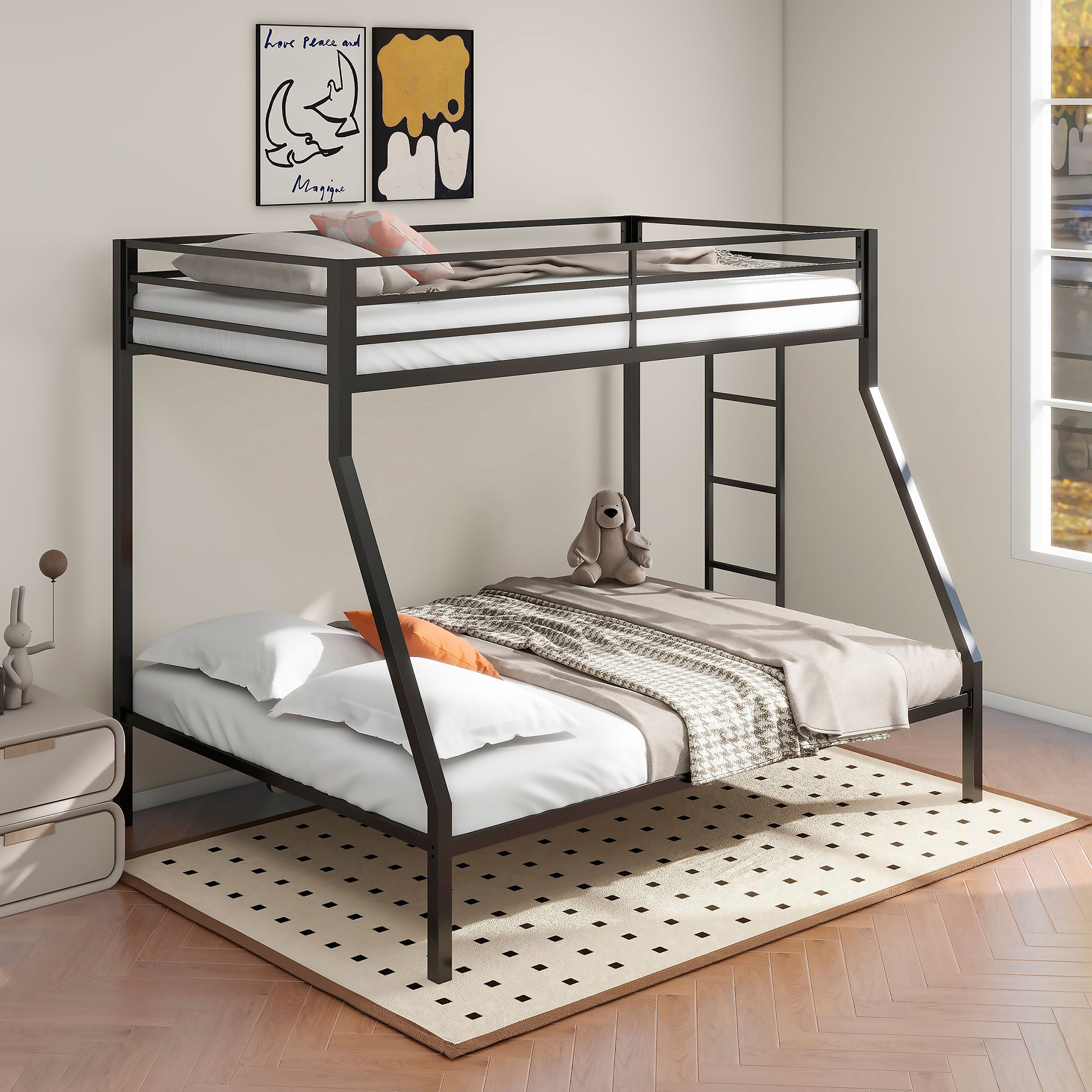 Alevera Bunk Bed - Ideal Furniture (Fresno,CA)