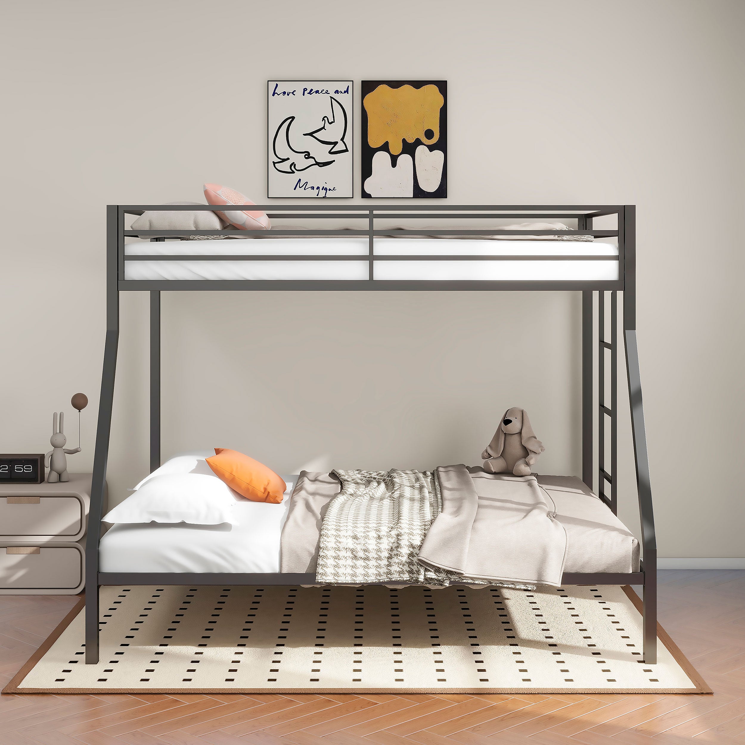 Alevera Bunk Bed - Ideal Furniture (Fresno,CA)