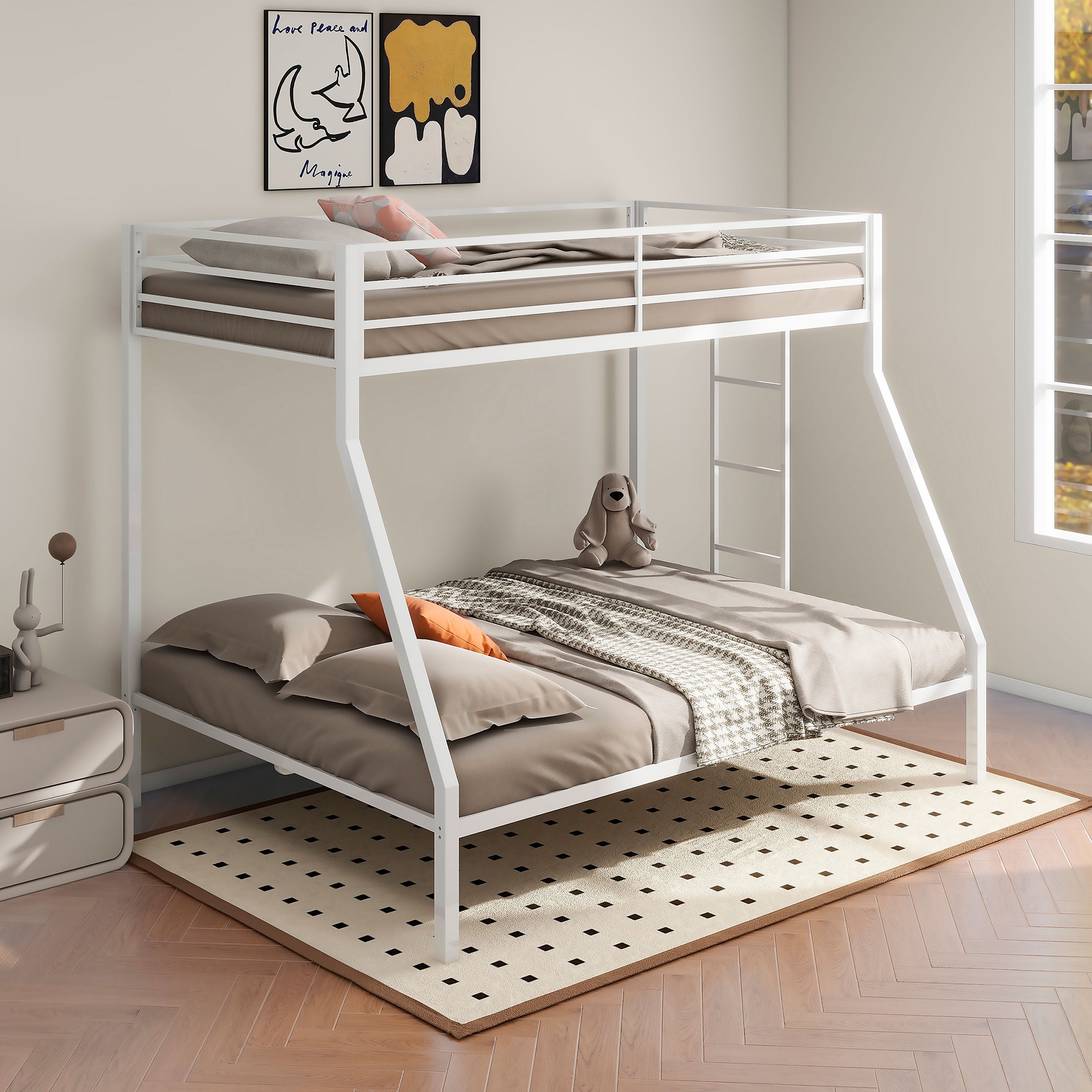 Alevera Bunk Bed - Ideal Furniture (Fresno,CA)
