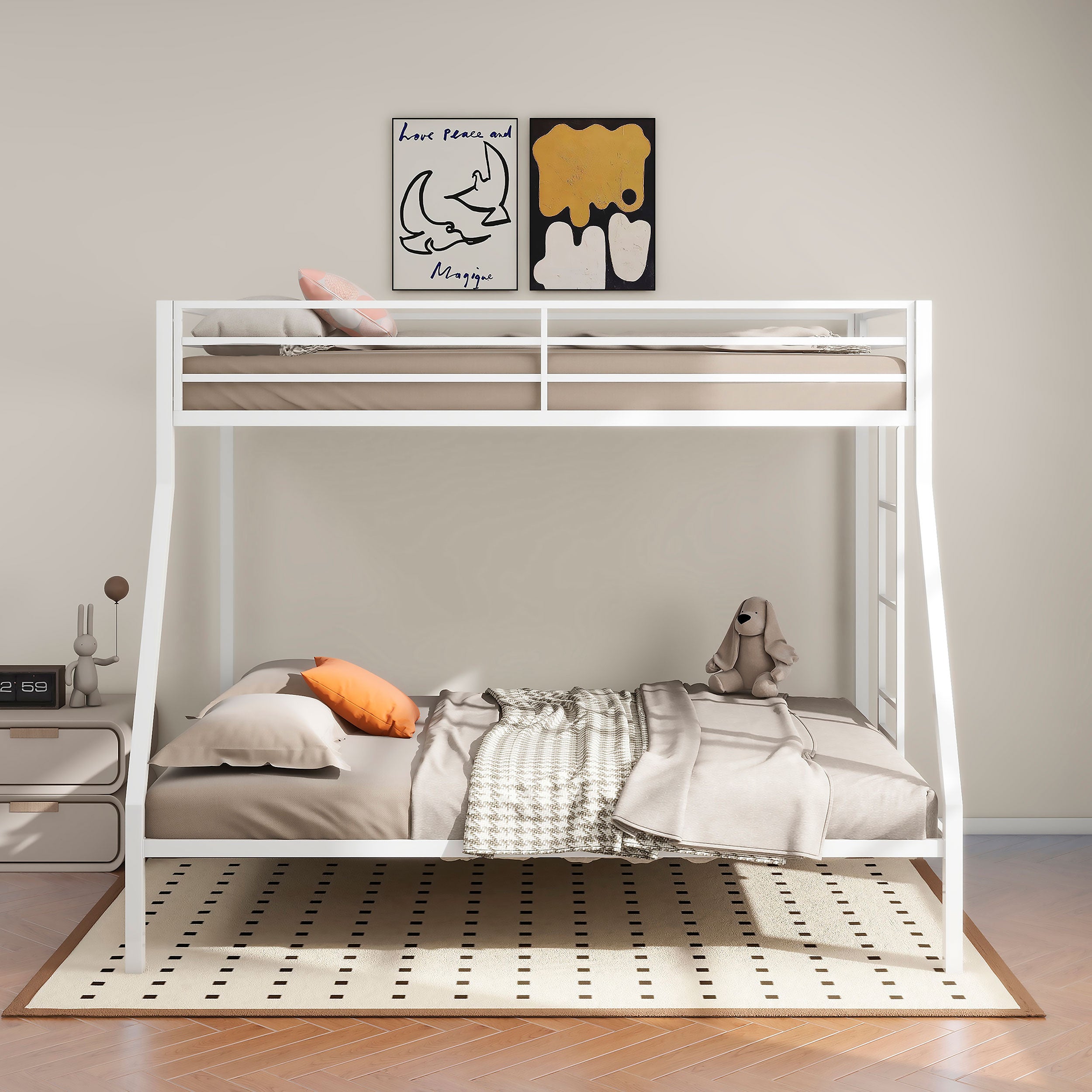Alevera Bunk Bed - Ideal Furniture (Fresno,CA)