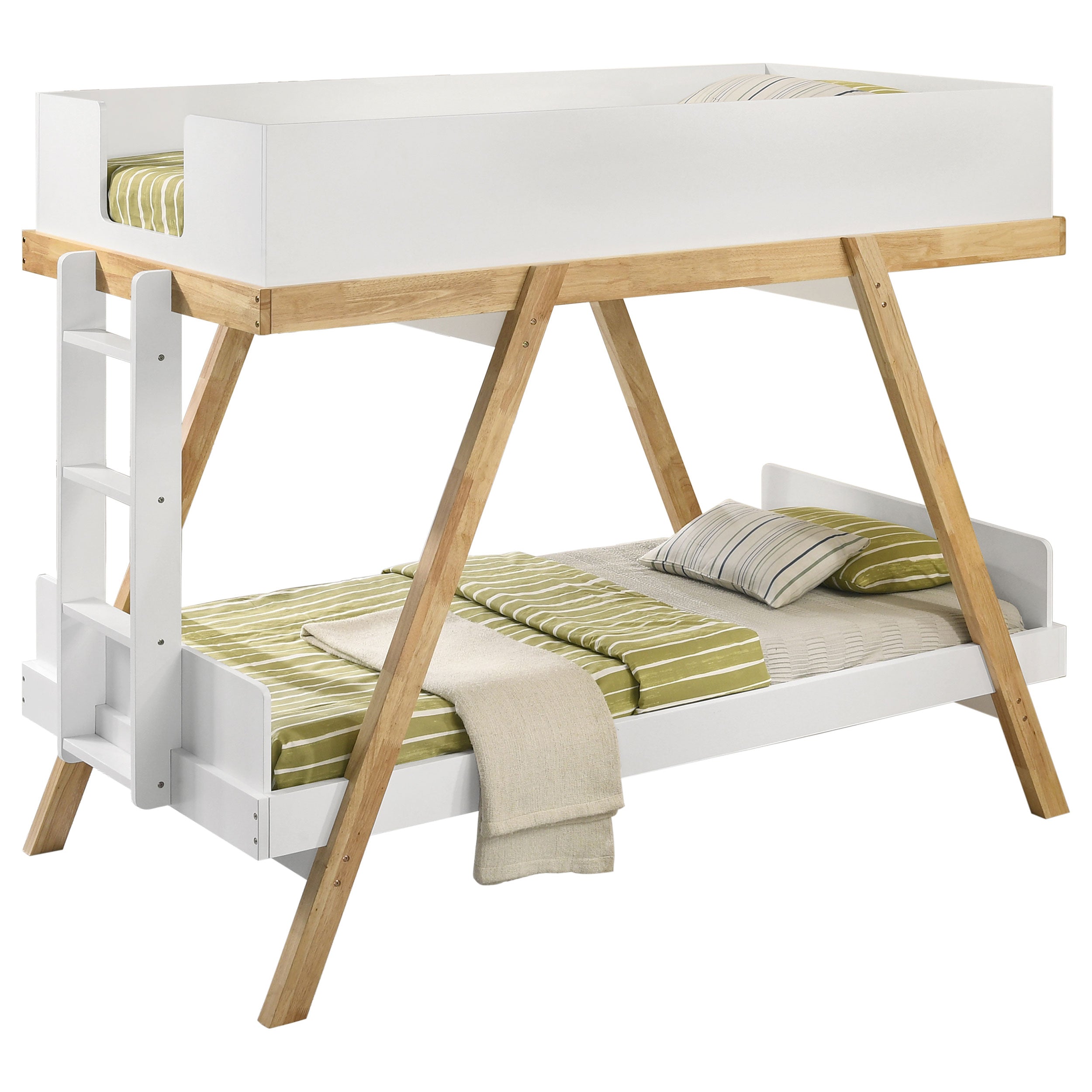 Frankie Bunk Bed with Mattress - Ideal Furniture (Fresno,CA)