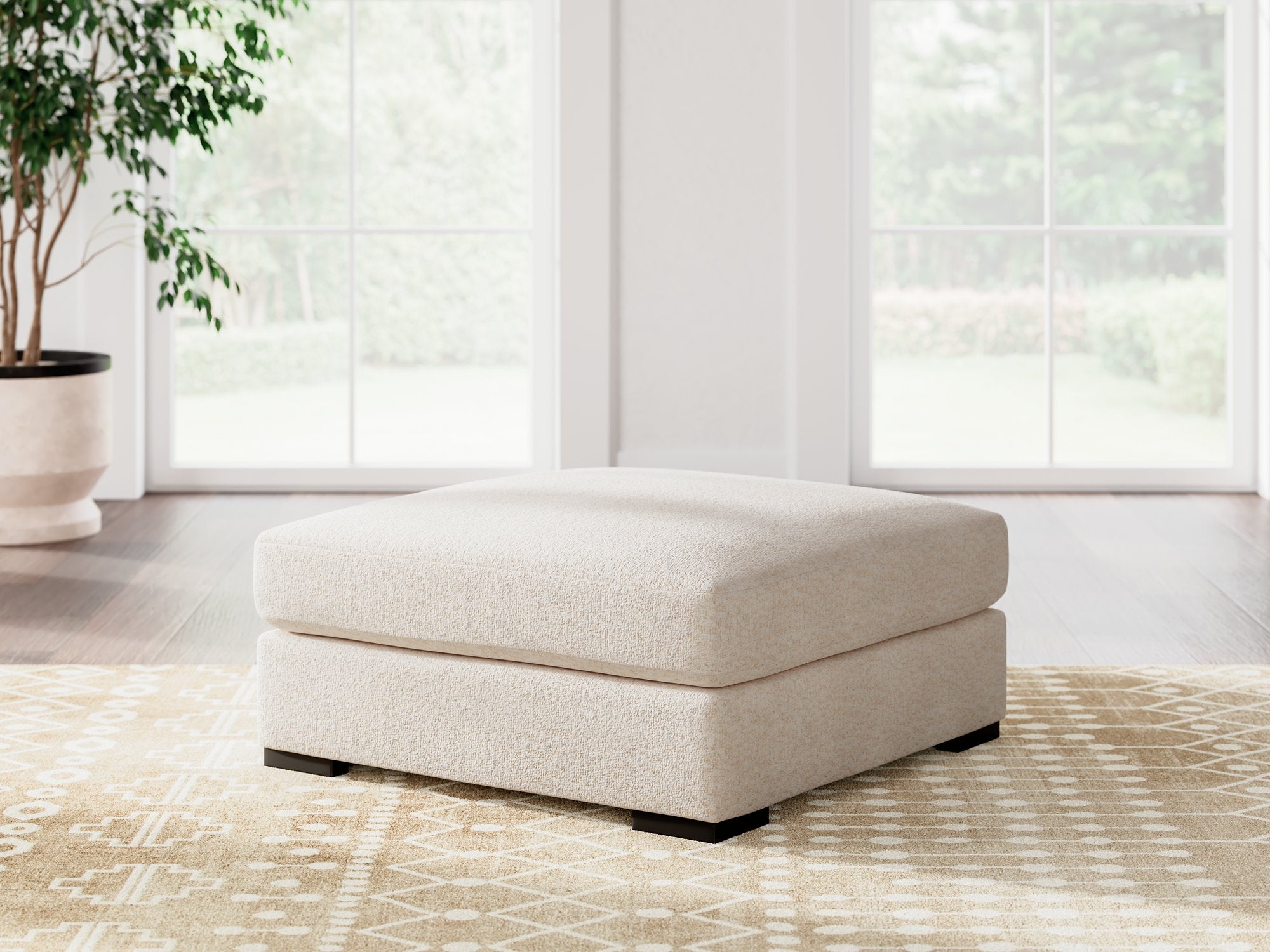 Donelson Creek Oversized Accent Ottoman - Ideal Furniture (Fresno,CA)