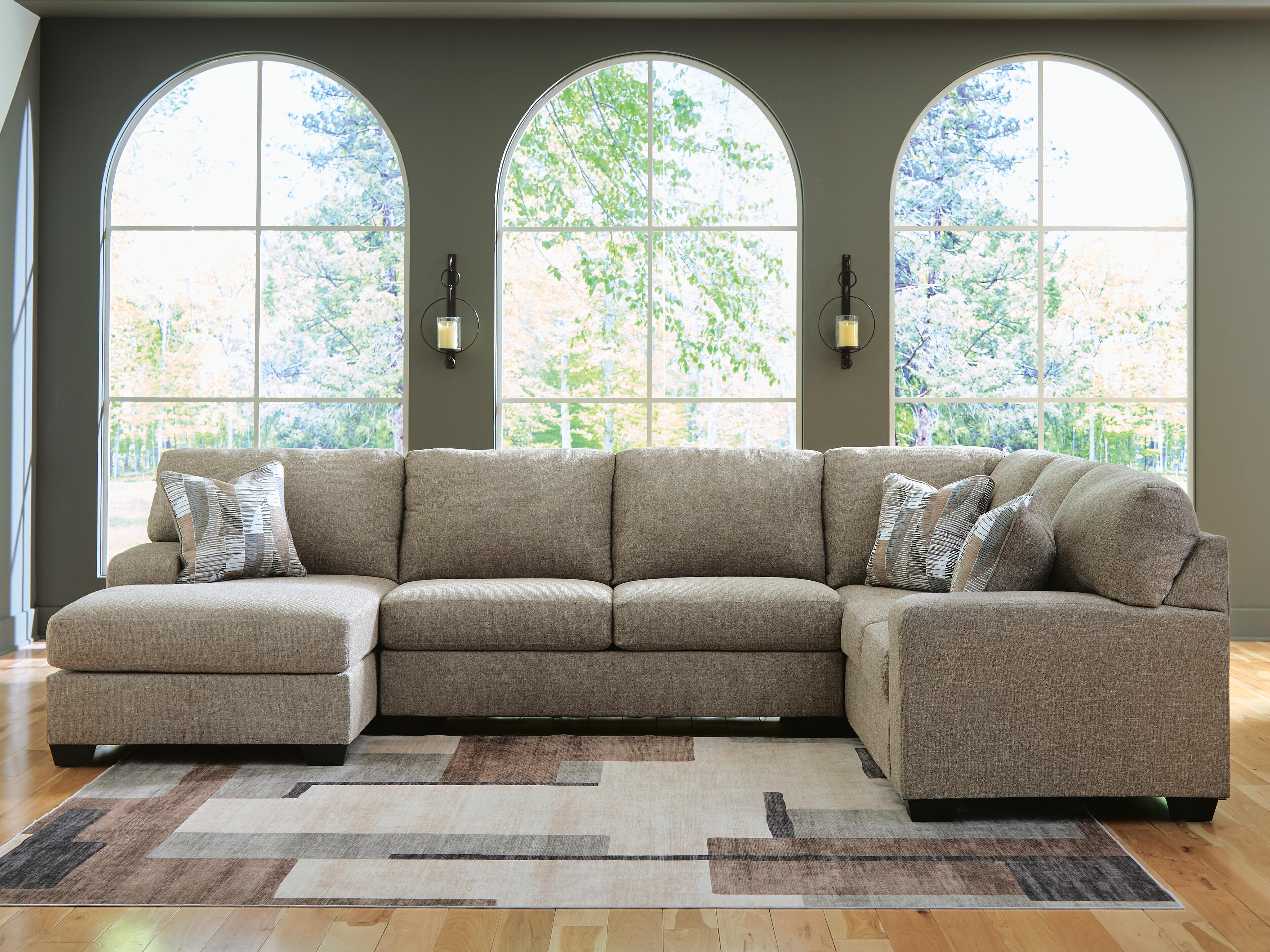 Newellen Sectional with Chaise - Ideal Furniture (Fresno,CA)