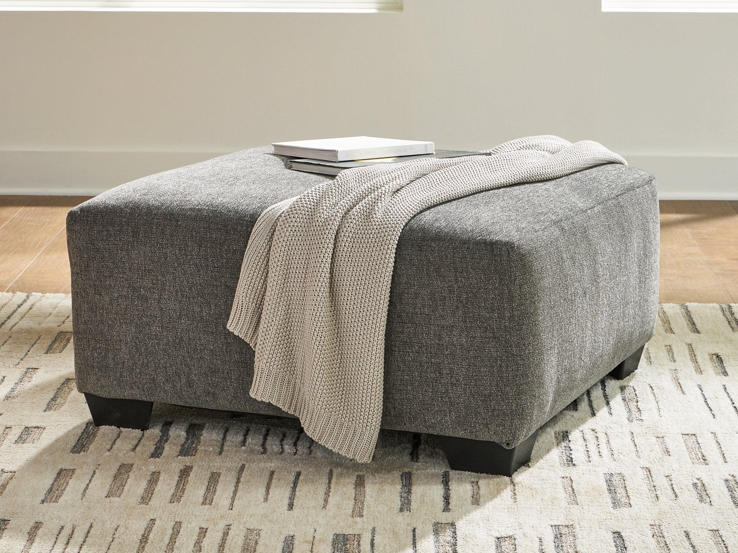Clarington Oversized Accent Ottoman - Ideal Furniture (Fresno,CA)